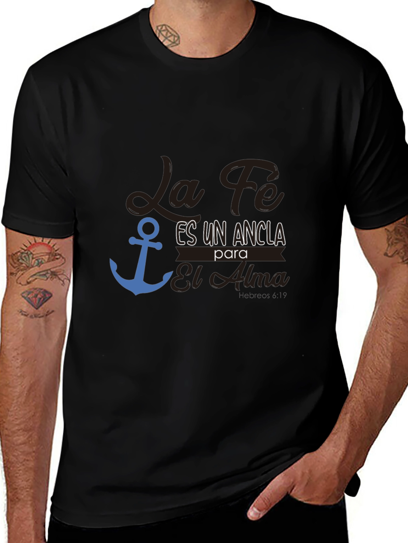 Faith Anchor T-Shirt - Soulful Graphic Tee