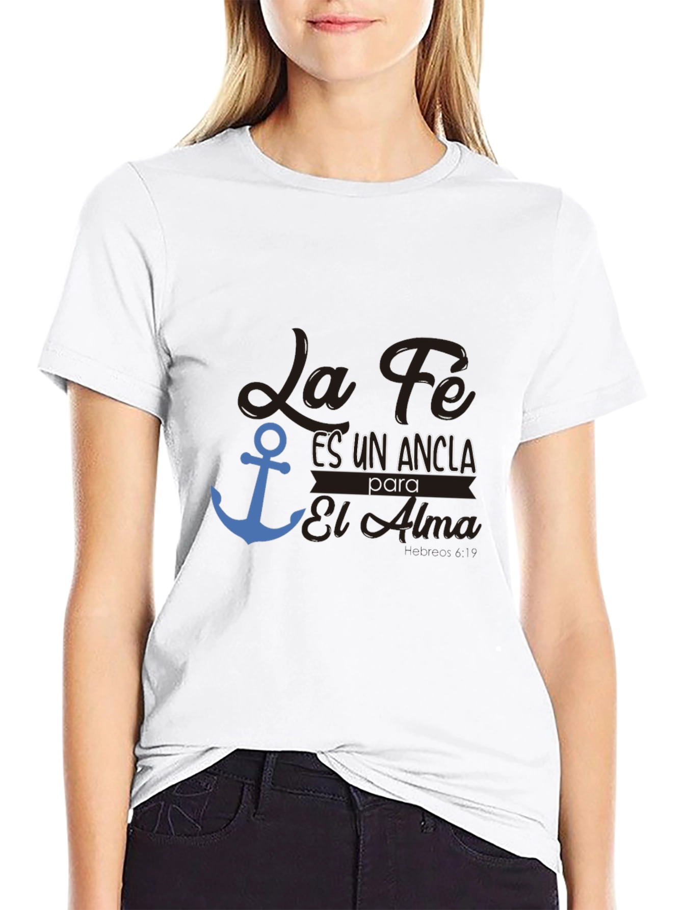 Faith Anchor T-Shirt - Soulful Graphic Tee