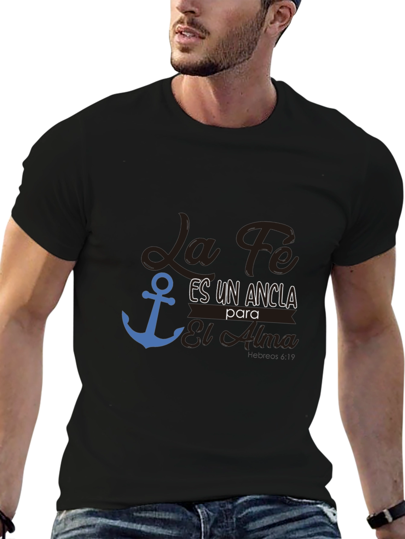 Faith Anchor T-Shirt - Soulful Graphic Tee