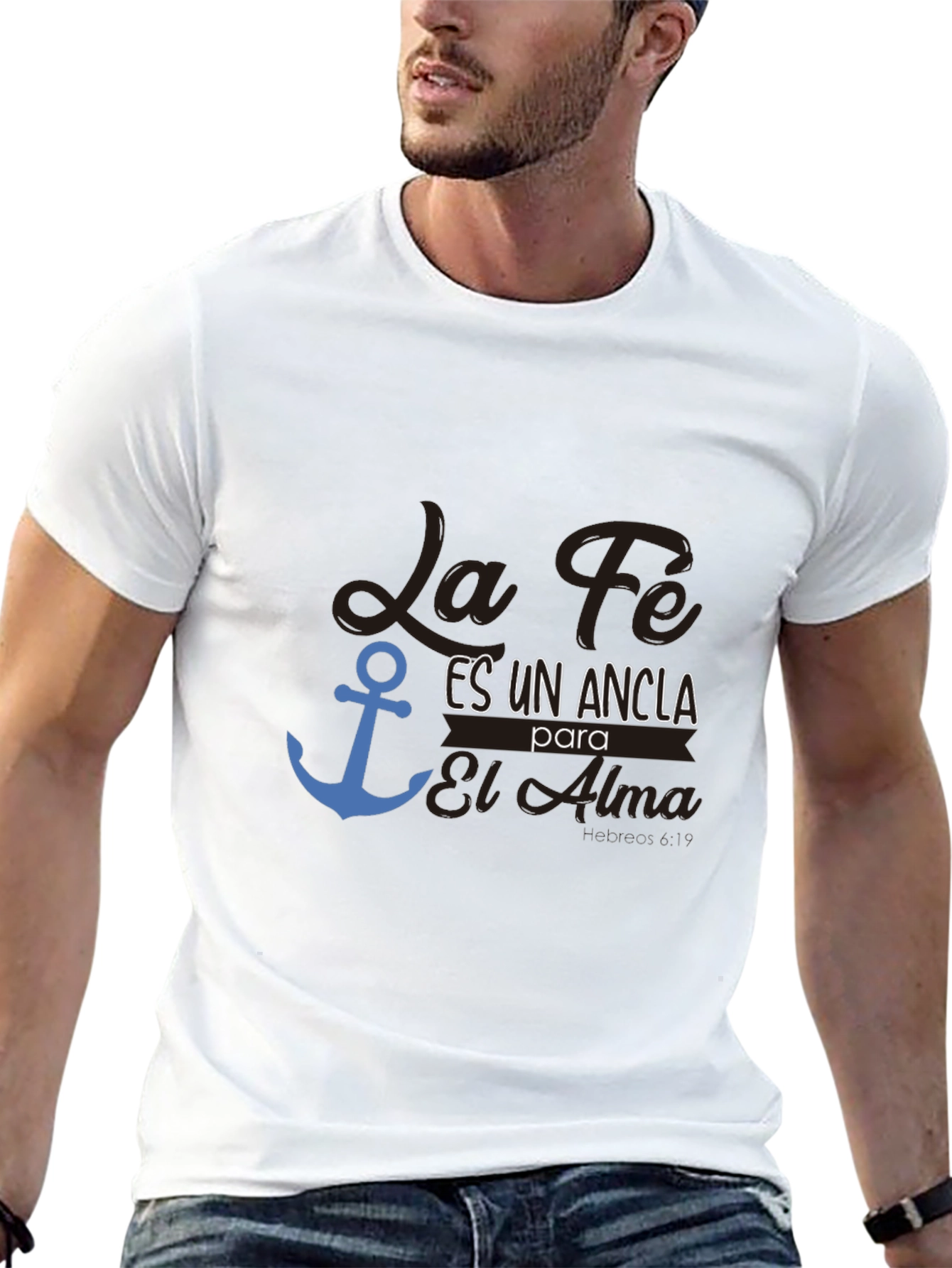Faith Anchor T-Shirt - Soulful Graphic Tee