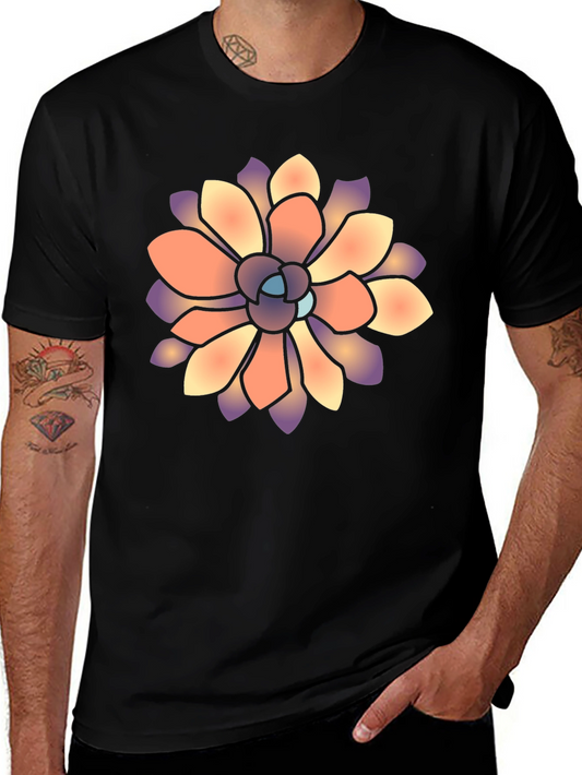 Floral Graphic T-Shirt - Unique Stylish Tee