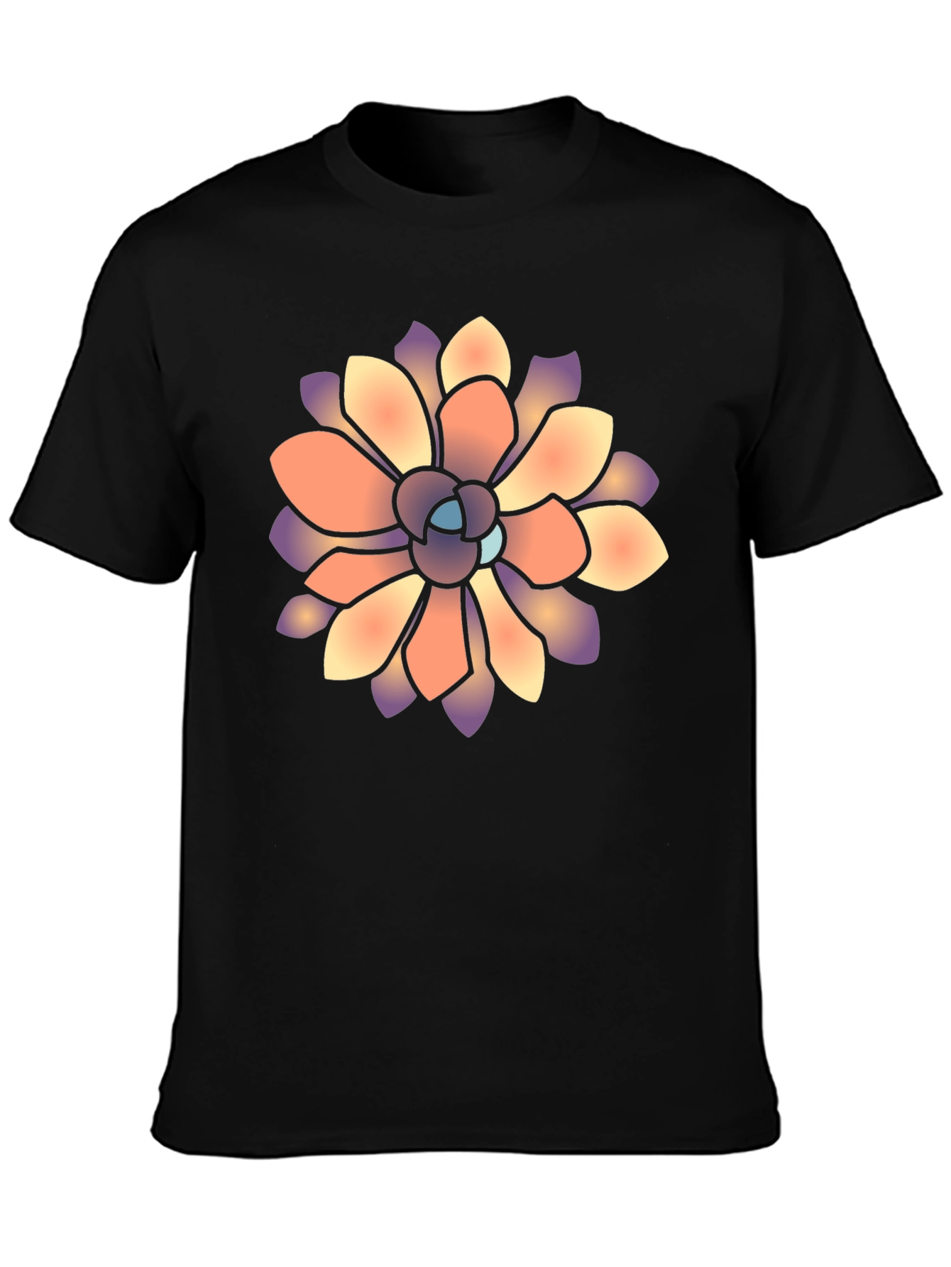 Floral Graphic T-Shirt - Unique Stylish Tee