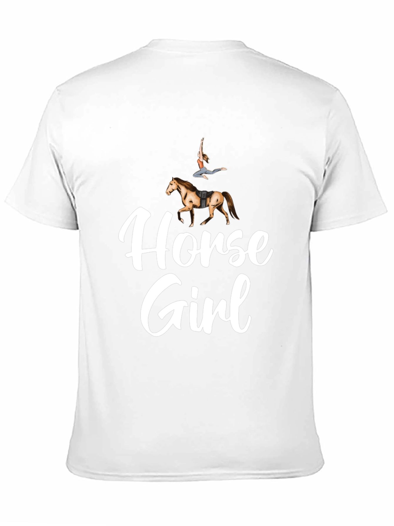 Horse Girl Graphic Tee - Equestrian T-Shirt