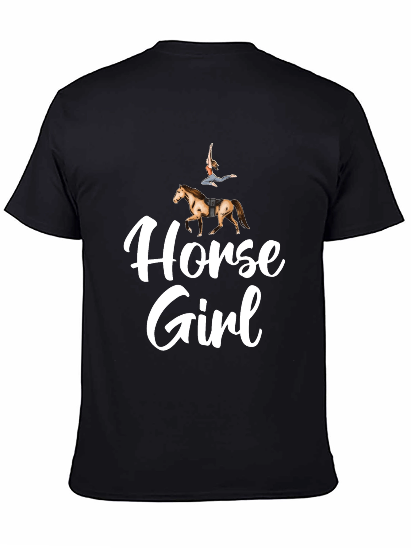 Horse Girl Graphic Tee - Equestrian T-Shirt