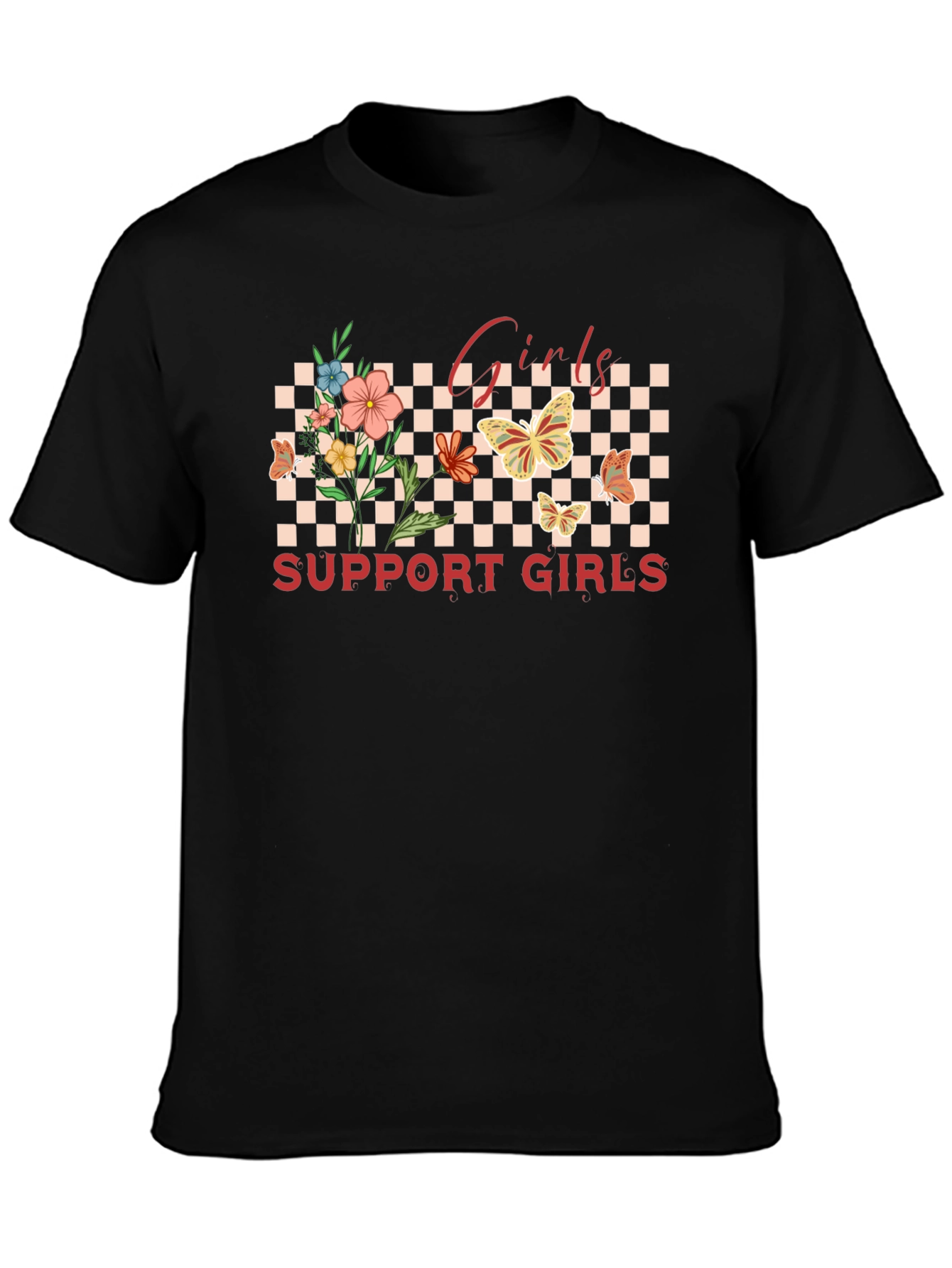 Girls Support Girls Graphic Tee