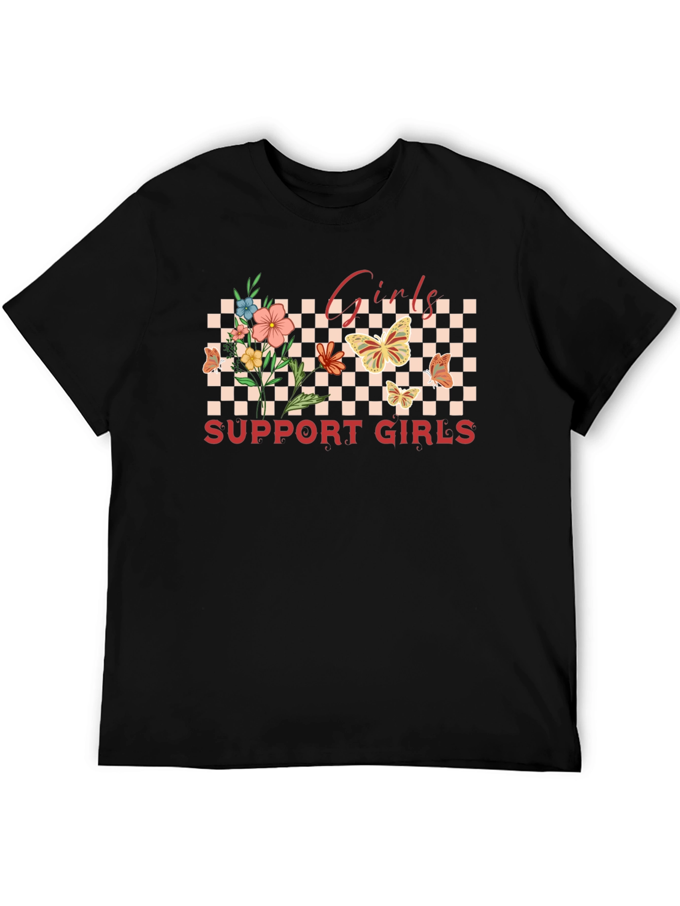 Girls Support Girls Graphic Tee