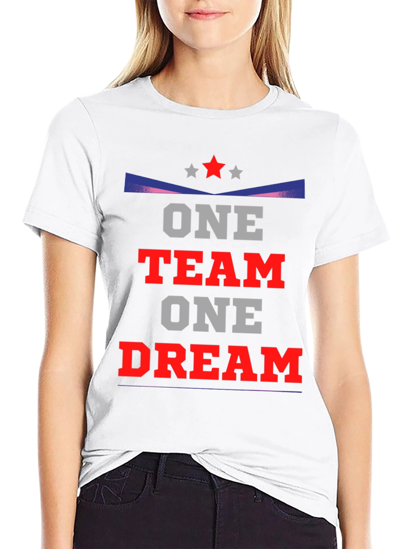 One Team One Dream Graphic T-Shirt