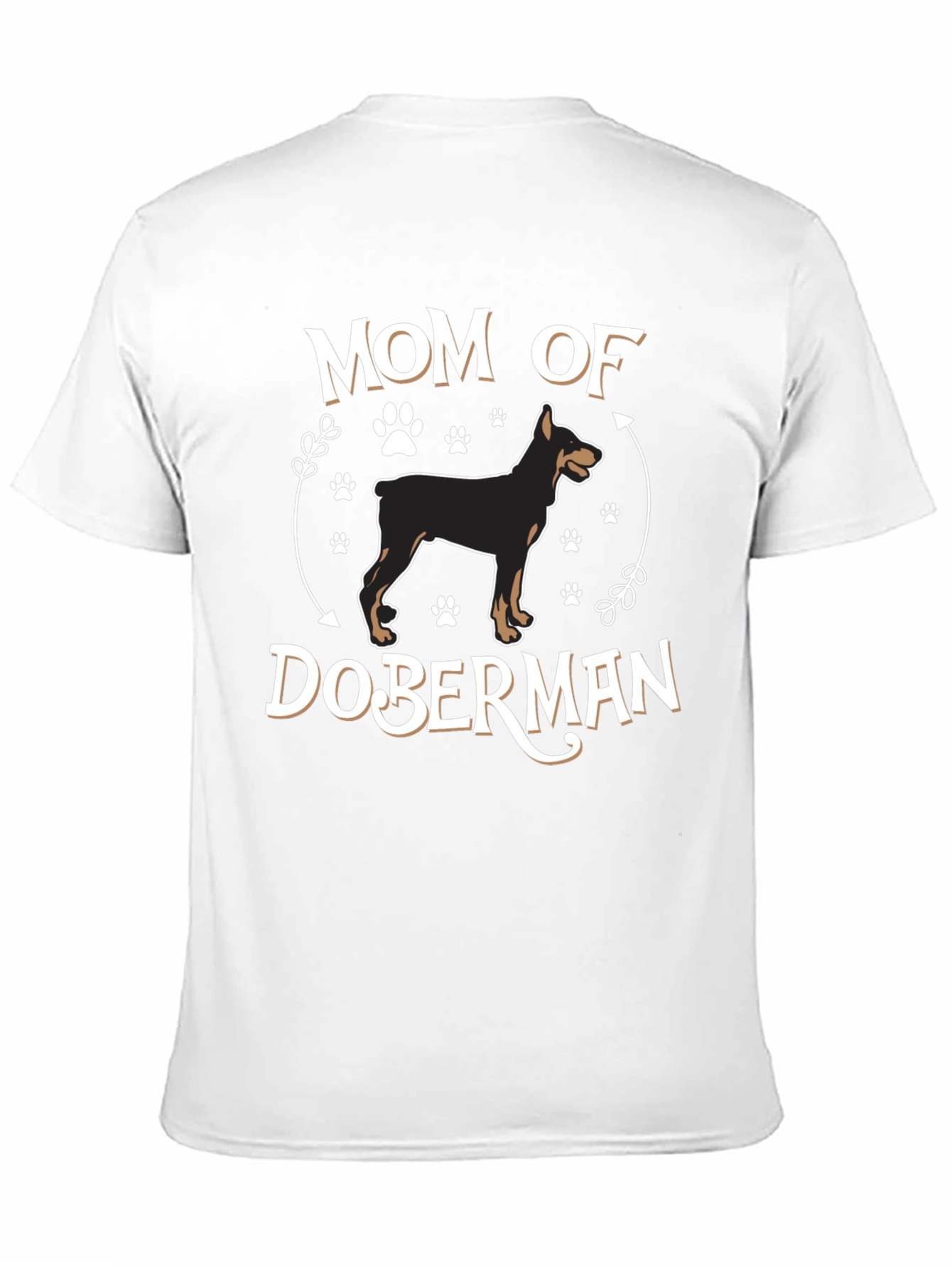 Mom of Doberman T-Shirt Dog Lover Tee