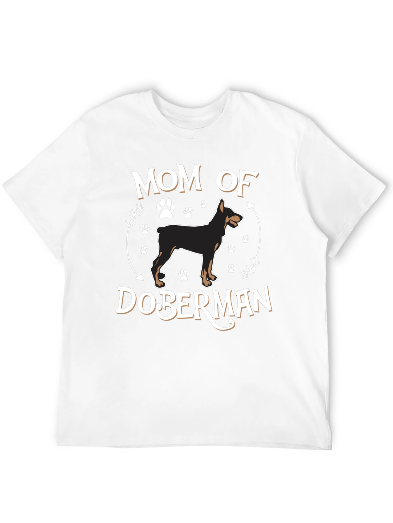Mom of Doberman T-Shirt Dog Lover Tee