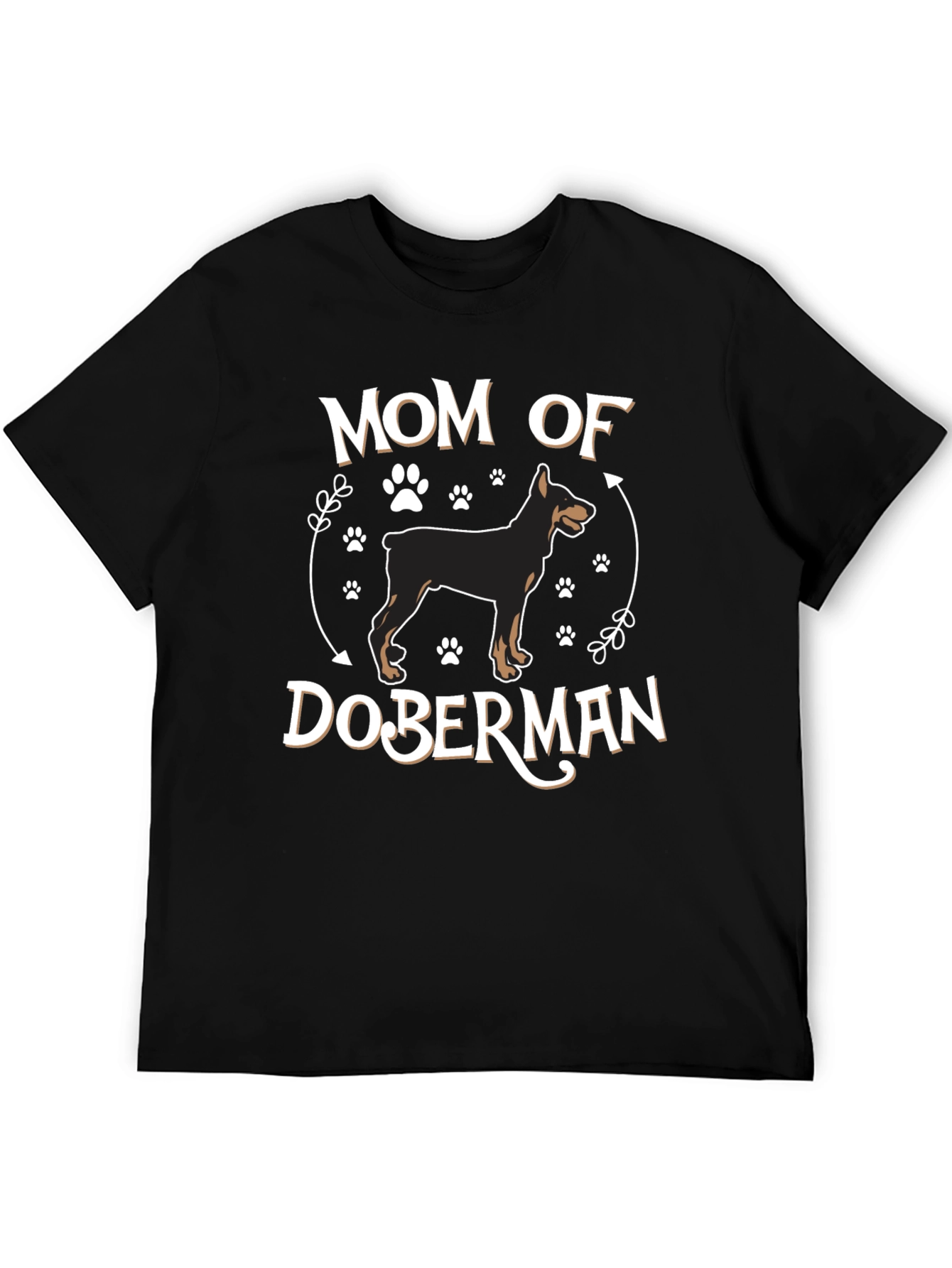 Mom of Doberman T-Shirt Dog Lover Tee