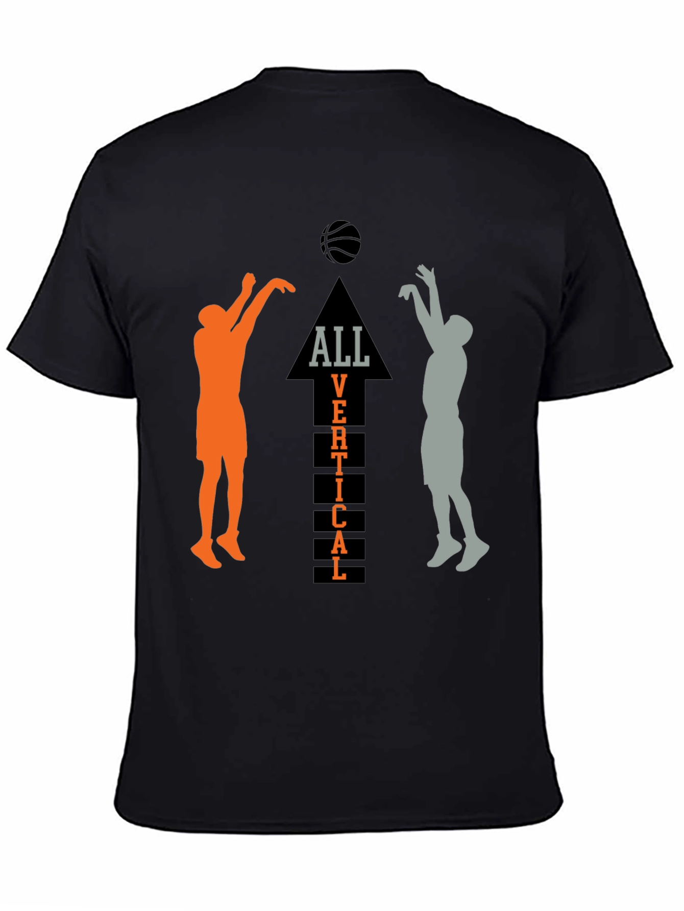 All Vertical Basketball Graphic Tee