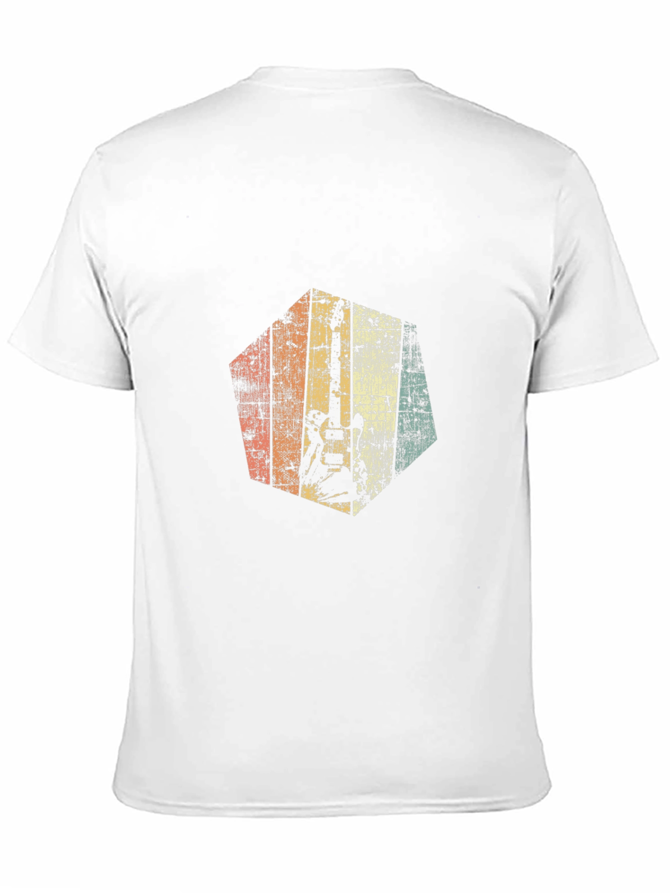 Retro Guitarist Graphic T-Shirt