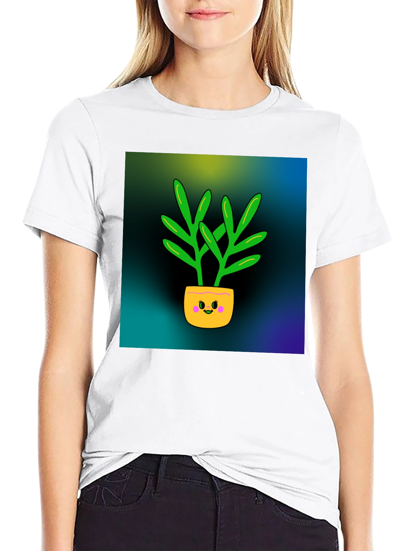 Cute Plant Graphic T-Shirt - Unisex