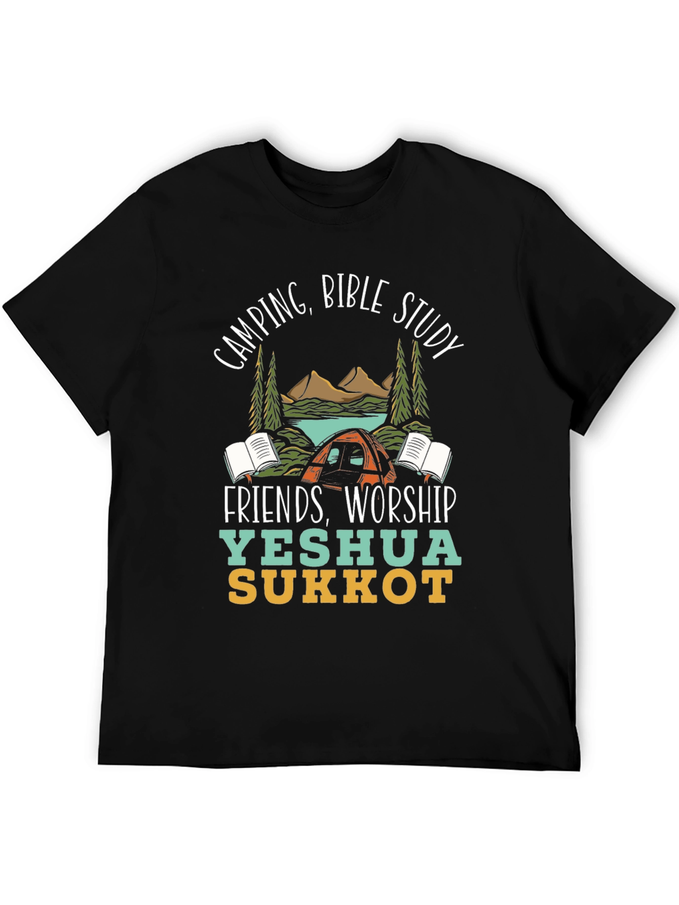 Camping Bible Study Yeshua Sukkot T-Shirt