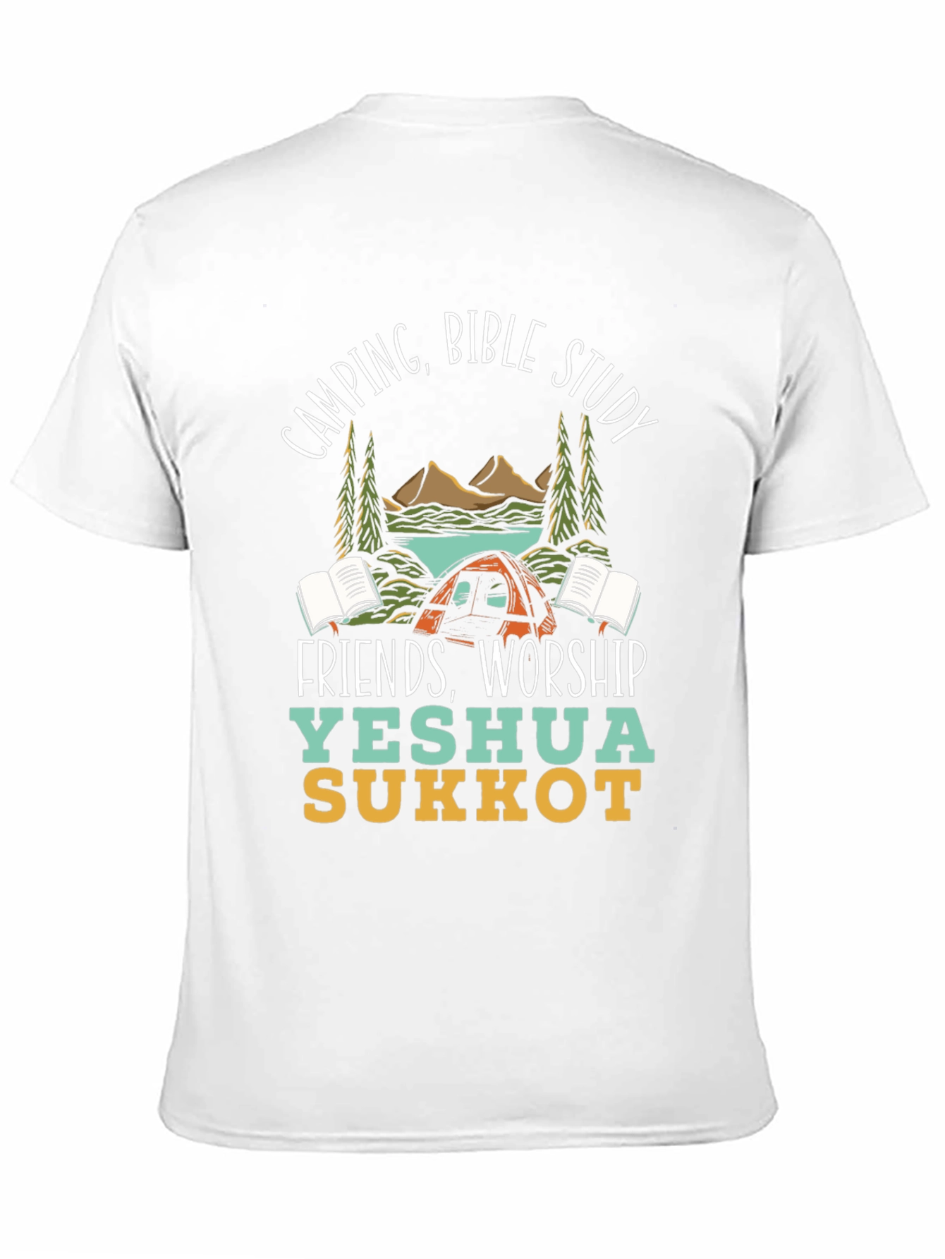 Camping Bible Study Yeshua Sukkot T-Shirt