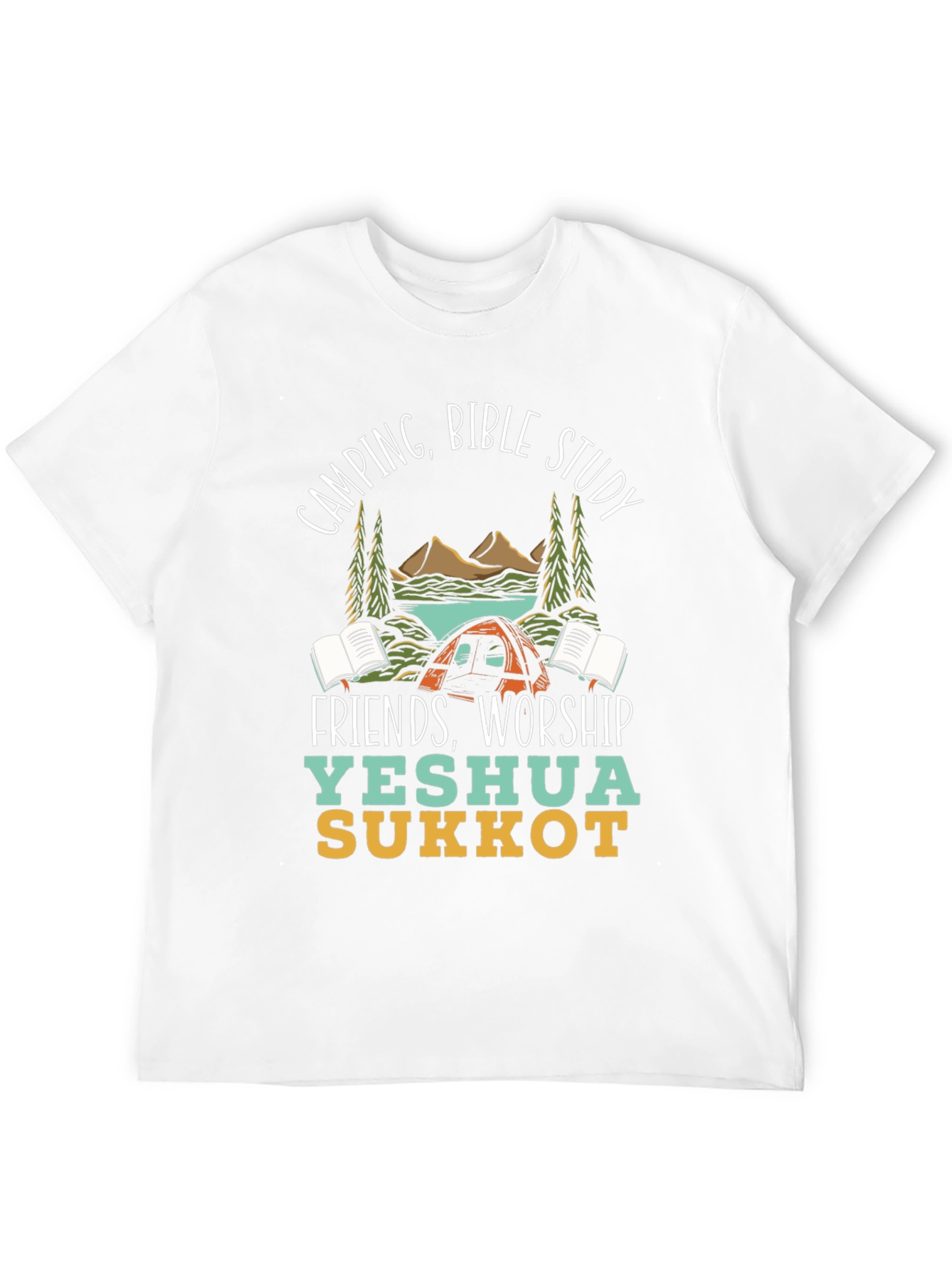 Camping Bible Study Yeshua Sukkot T-Shirt