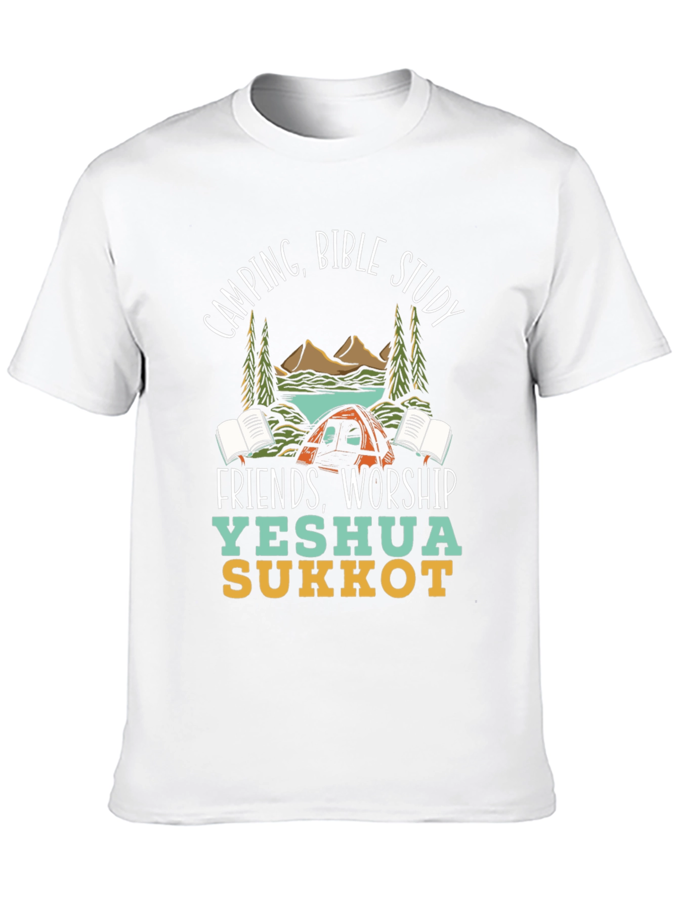 Camping Bible Study Yeshua Sukkot T-Shirt
