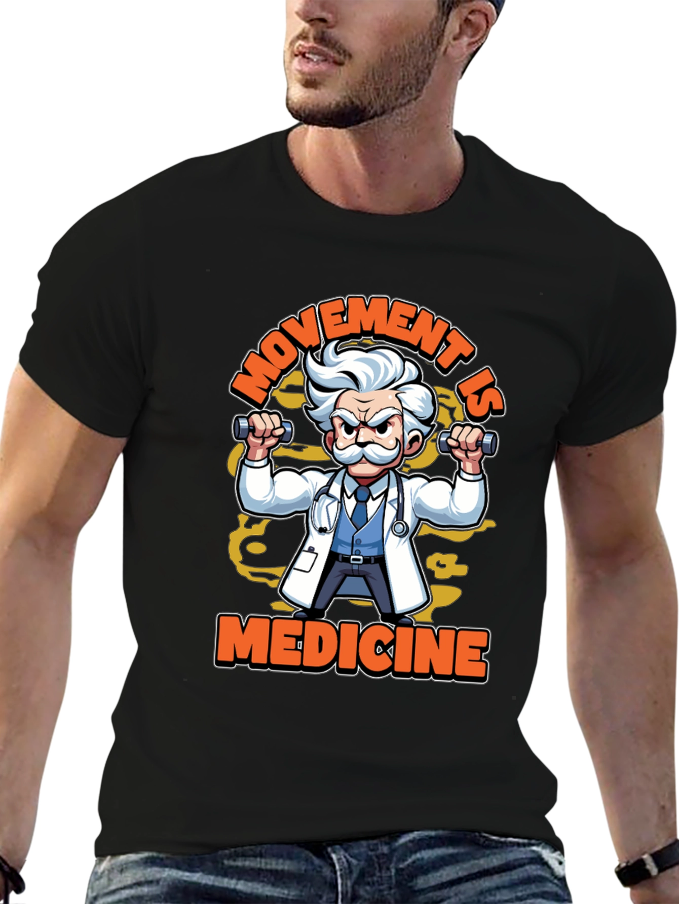 Movement is Medicine Graphic T-Shirt