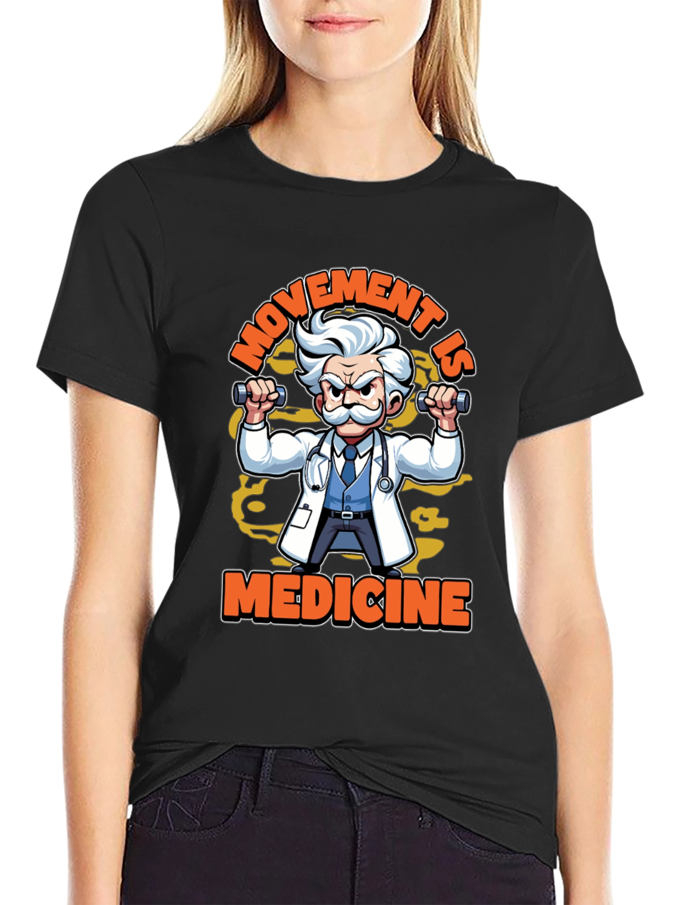 Movement is Medicine Graphic T-Shirt