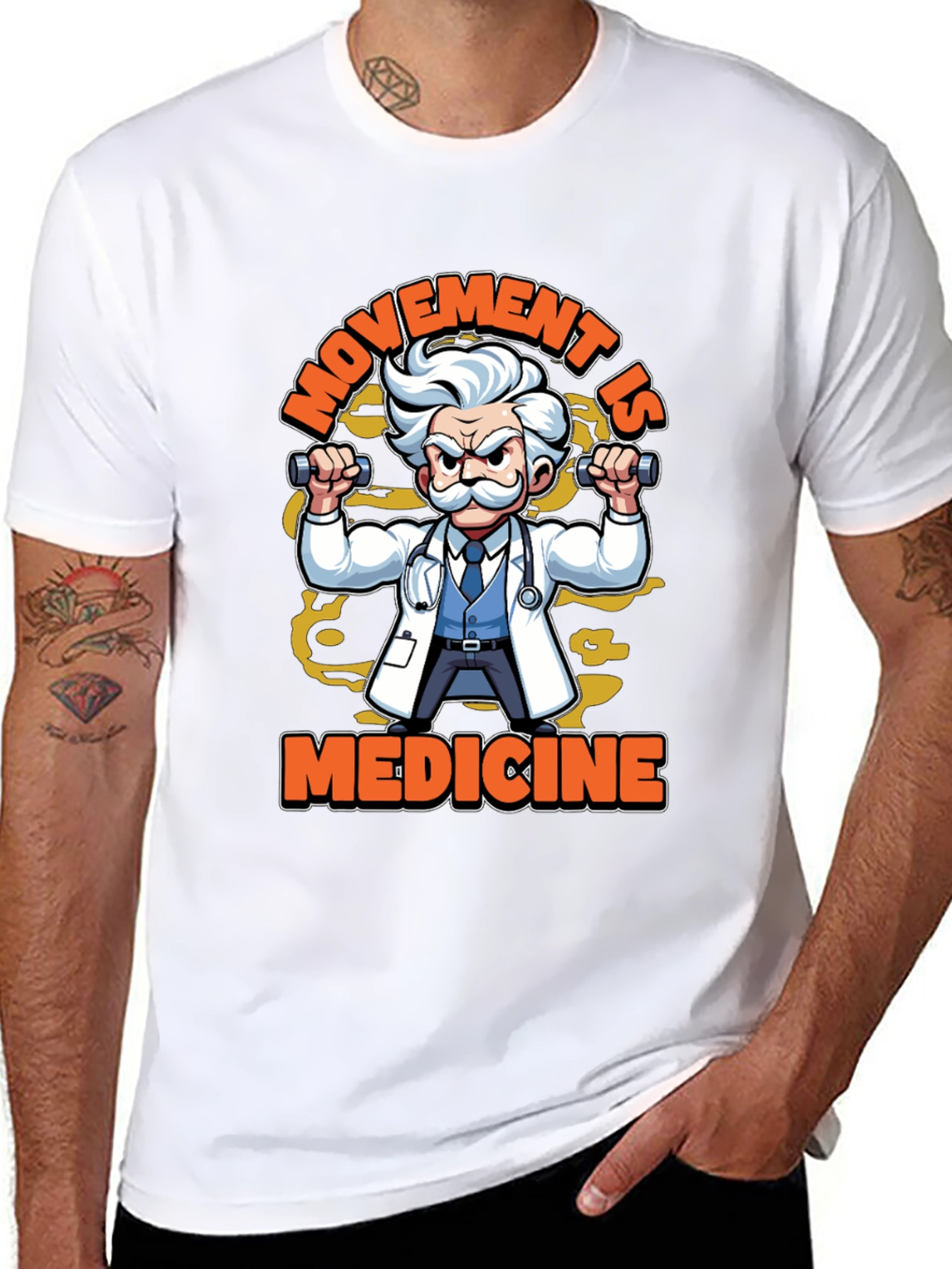 Movement is Medicine Graphic T-Shirt
