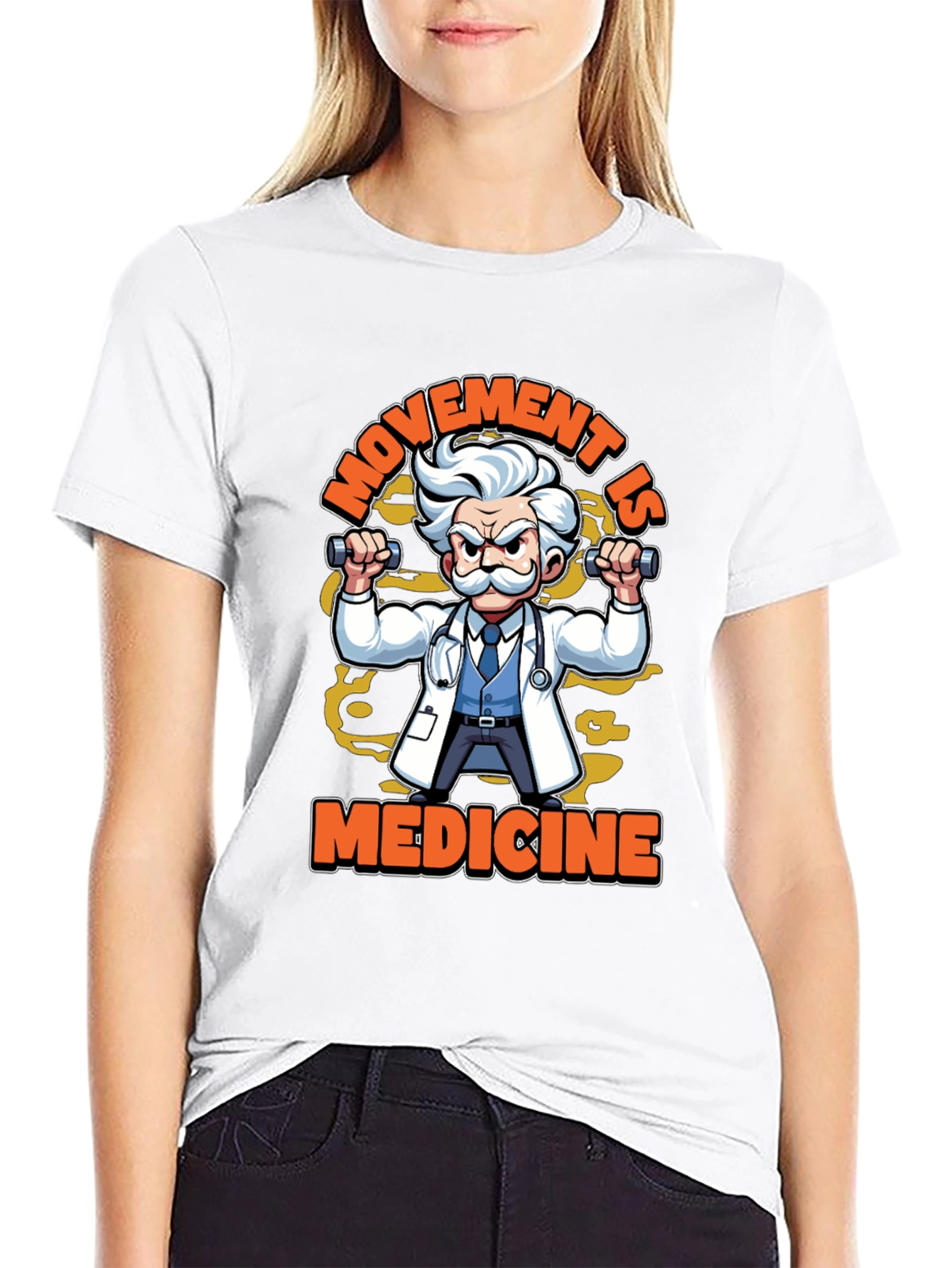 Movement is Medicine Graphic T-Shirt