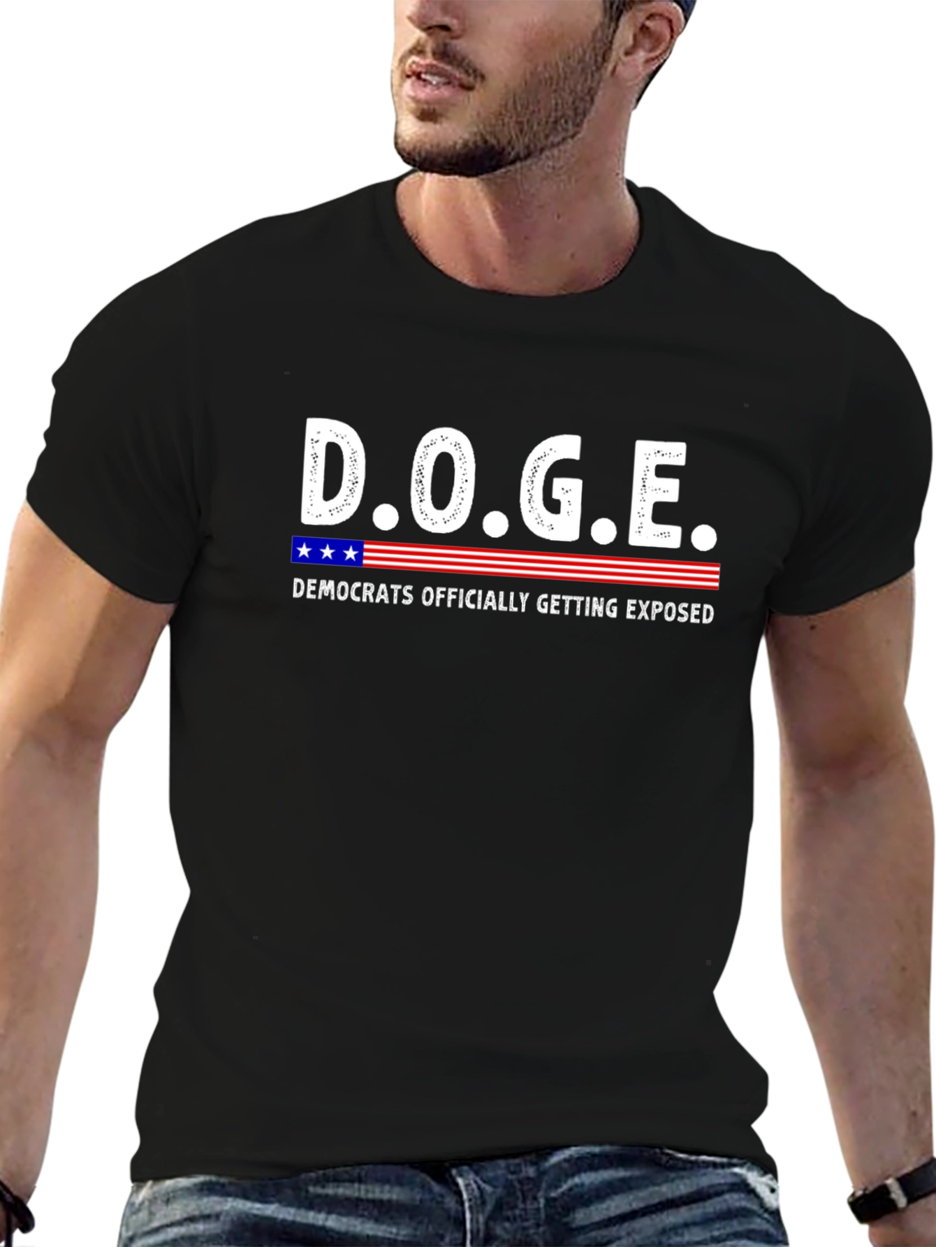 D.O.G.E. Political Graphic T-Shirt