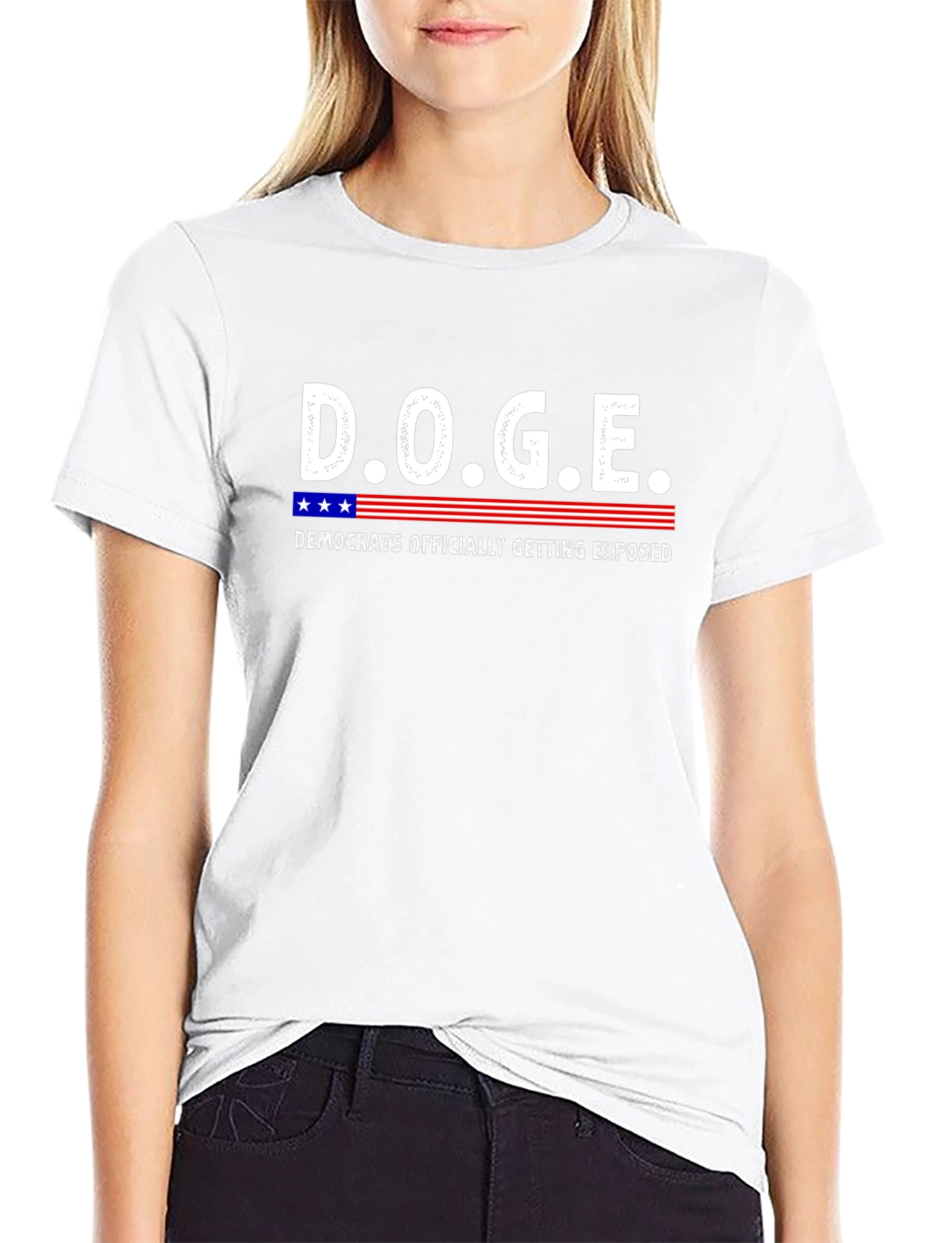 D.O.G.E. Political Graphic T-Shirt