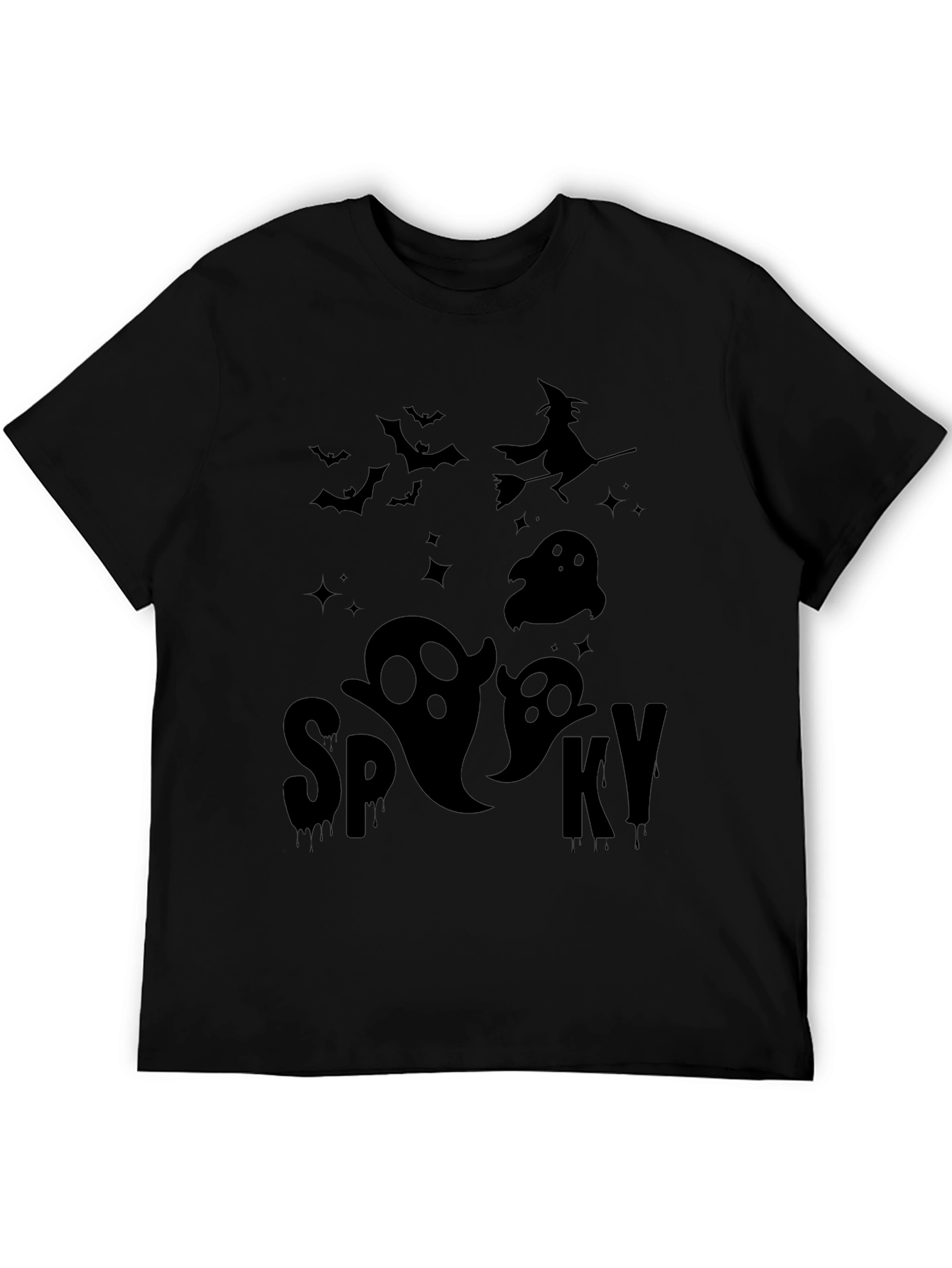 Spooky Season T-Shirt: Halloween Ghost & Witch Tee