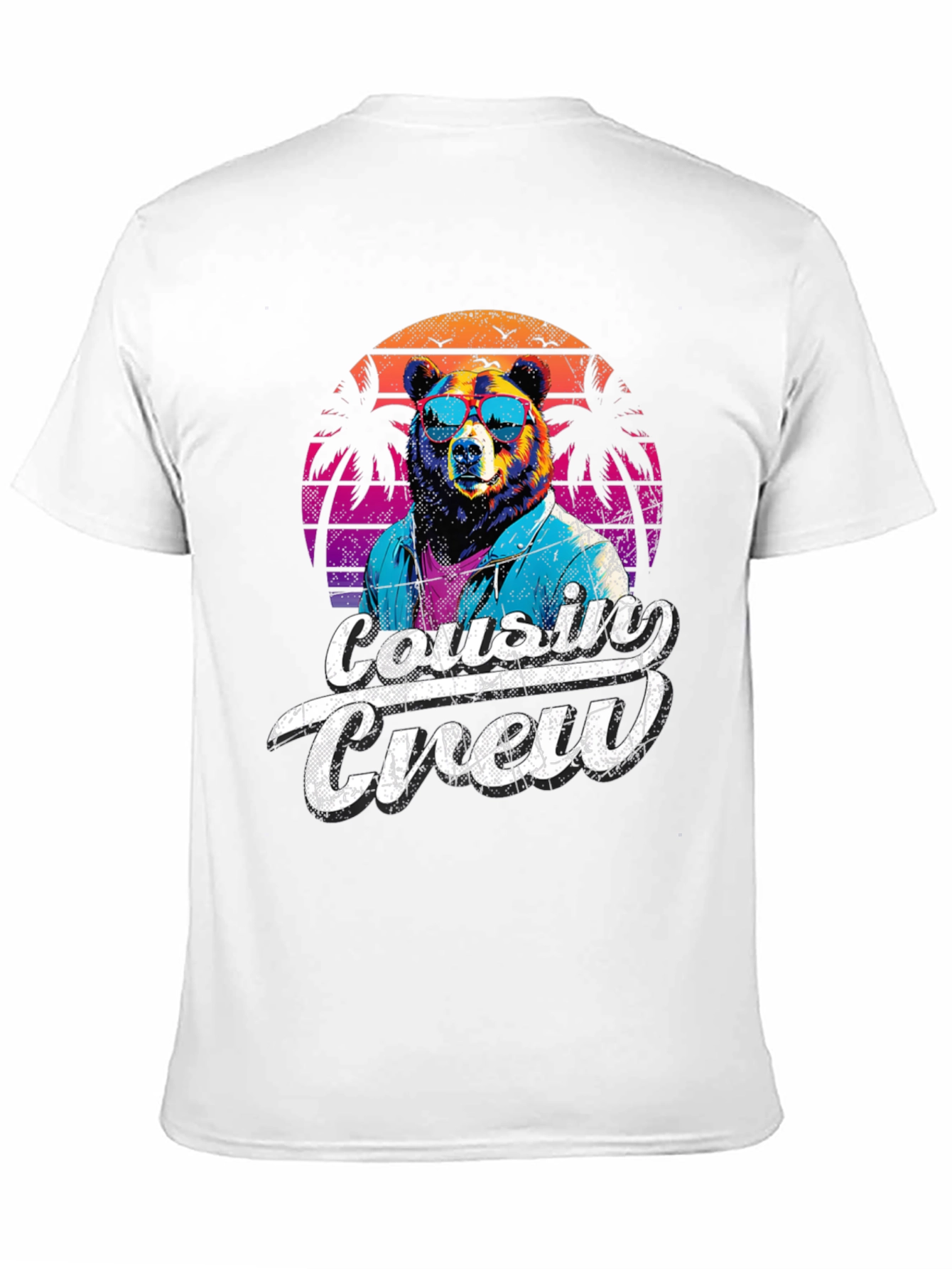 Cousin Crew Bear Retro T-Shirt