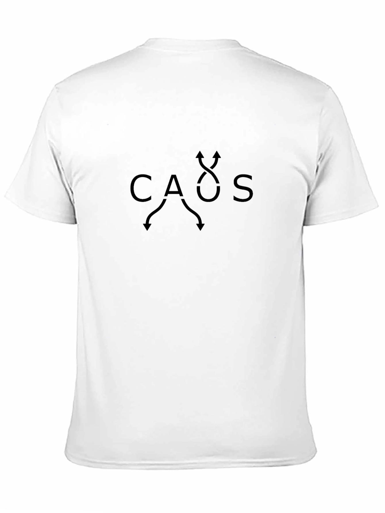 Chaos Theory Graphic T-Shirt - Mens Black Tee