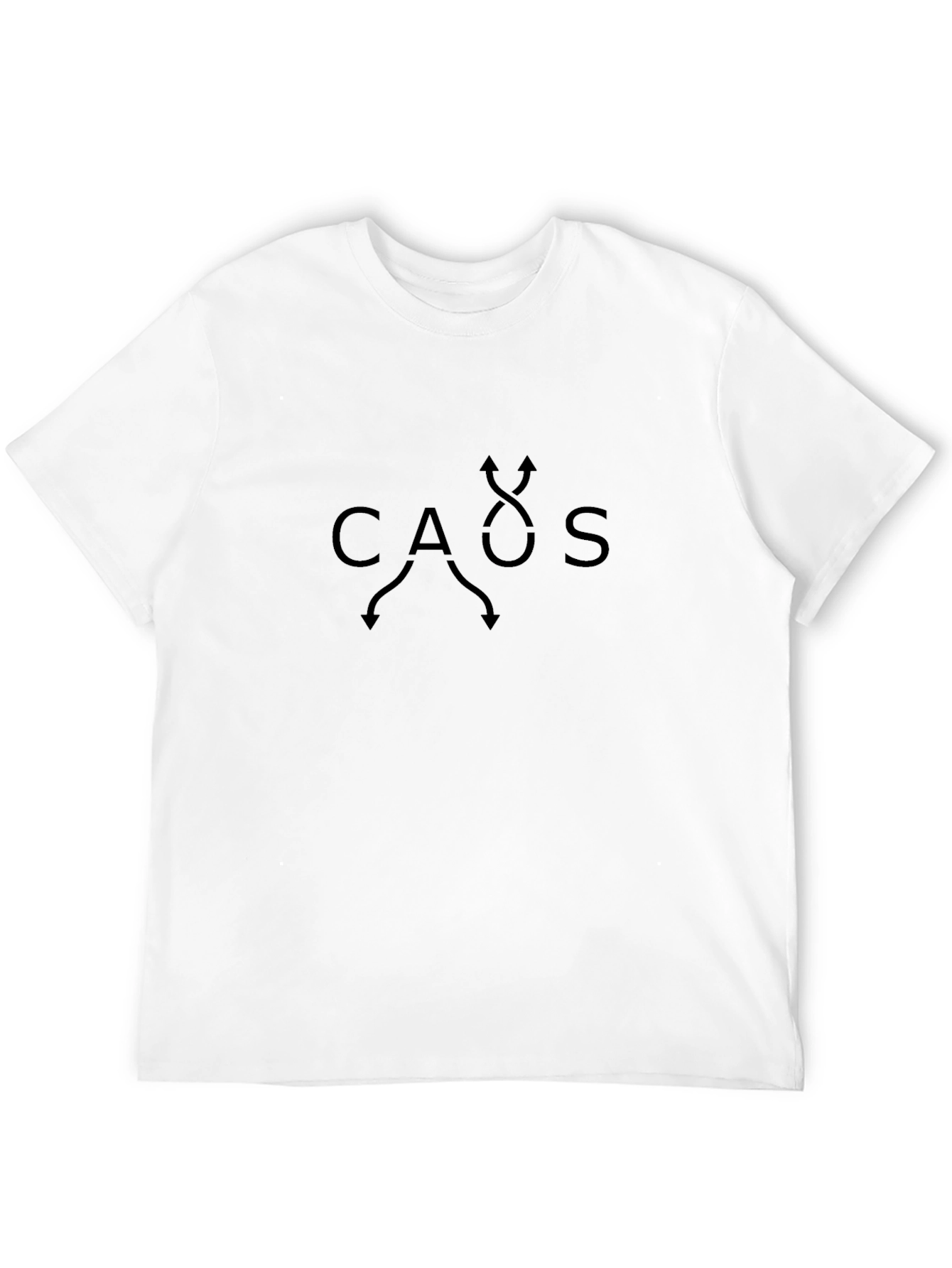 Chaos Theory Graphic T-Shirt - Mens Black Tee
