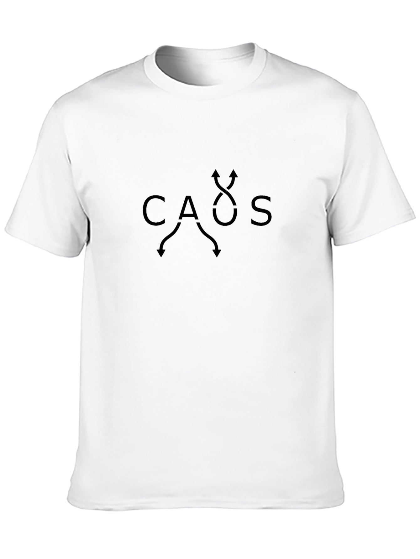 Chaos Theory Graphic T-Shirt - Mens Black Tee