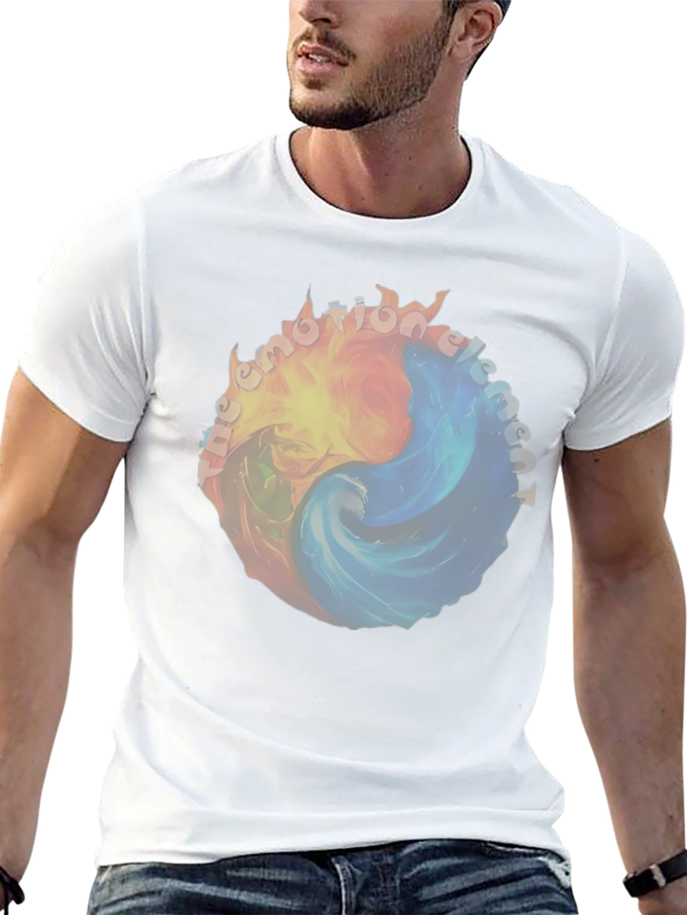 The Emotion Element T-Shirt - Fire Water Earth
