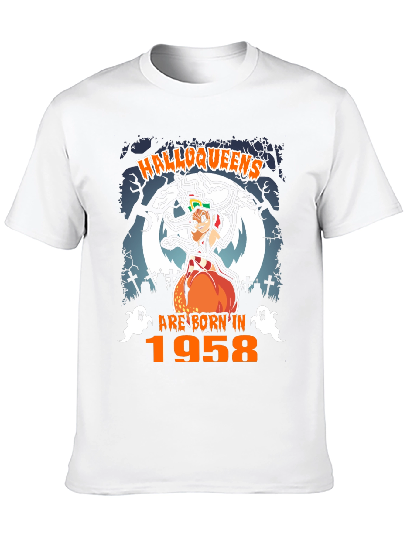 Halloweens Born in 1958 T-Shirt