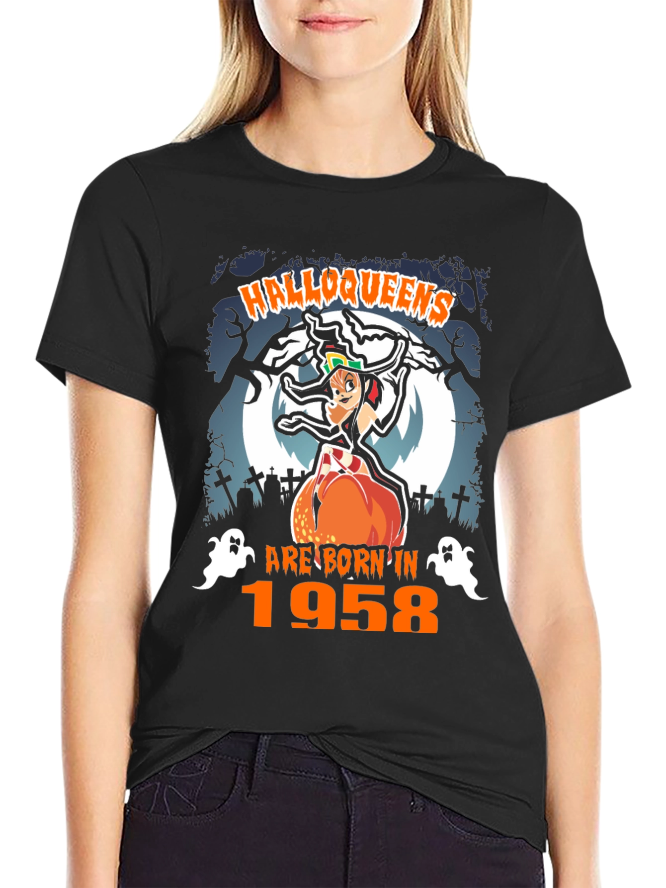 Halloweens Born in 1958 T-Shirt