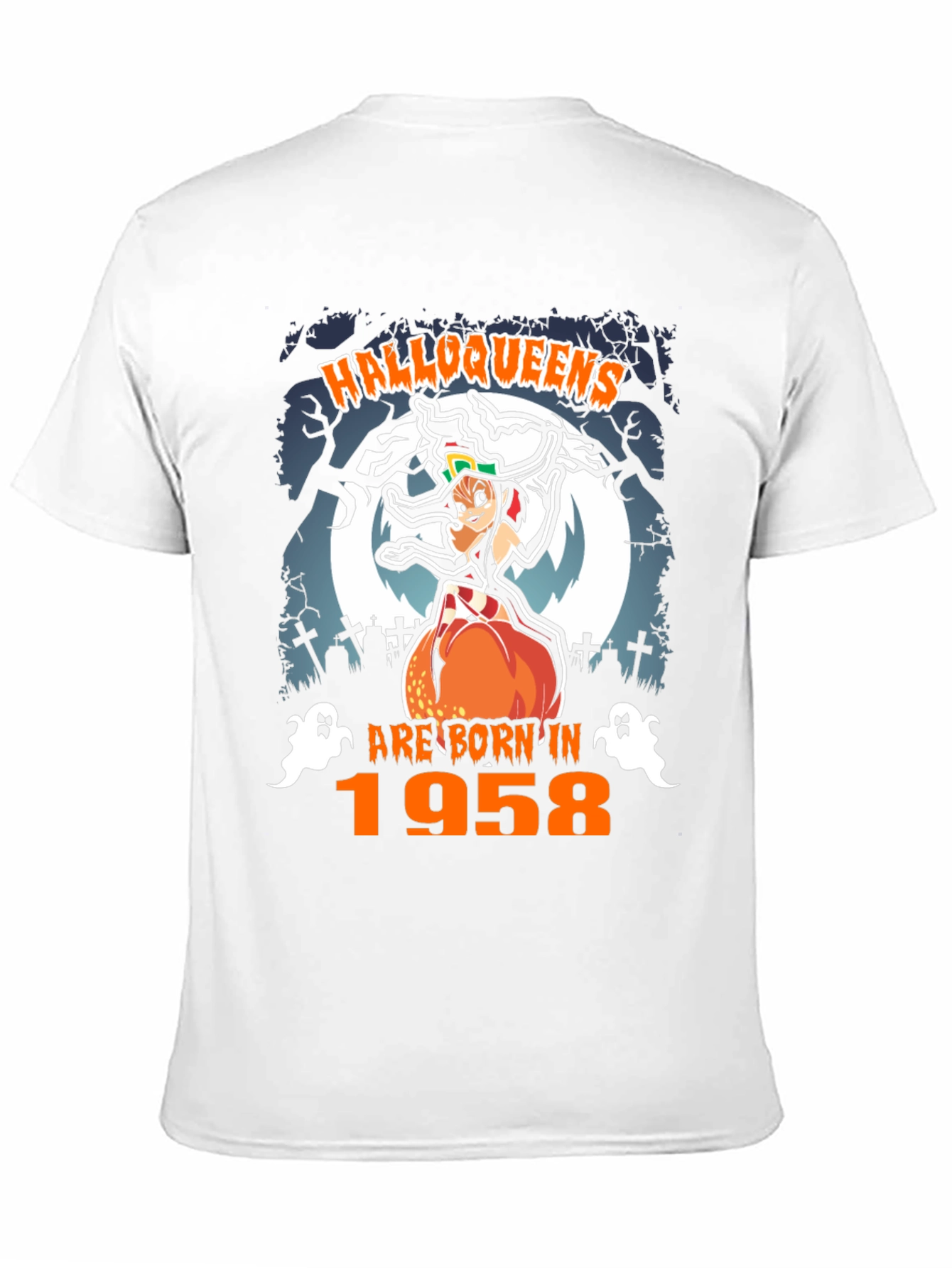 Halloweens Born in 1958 T-Shirt