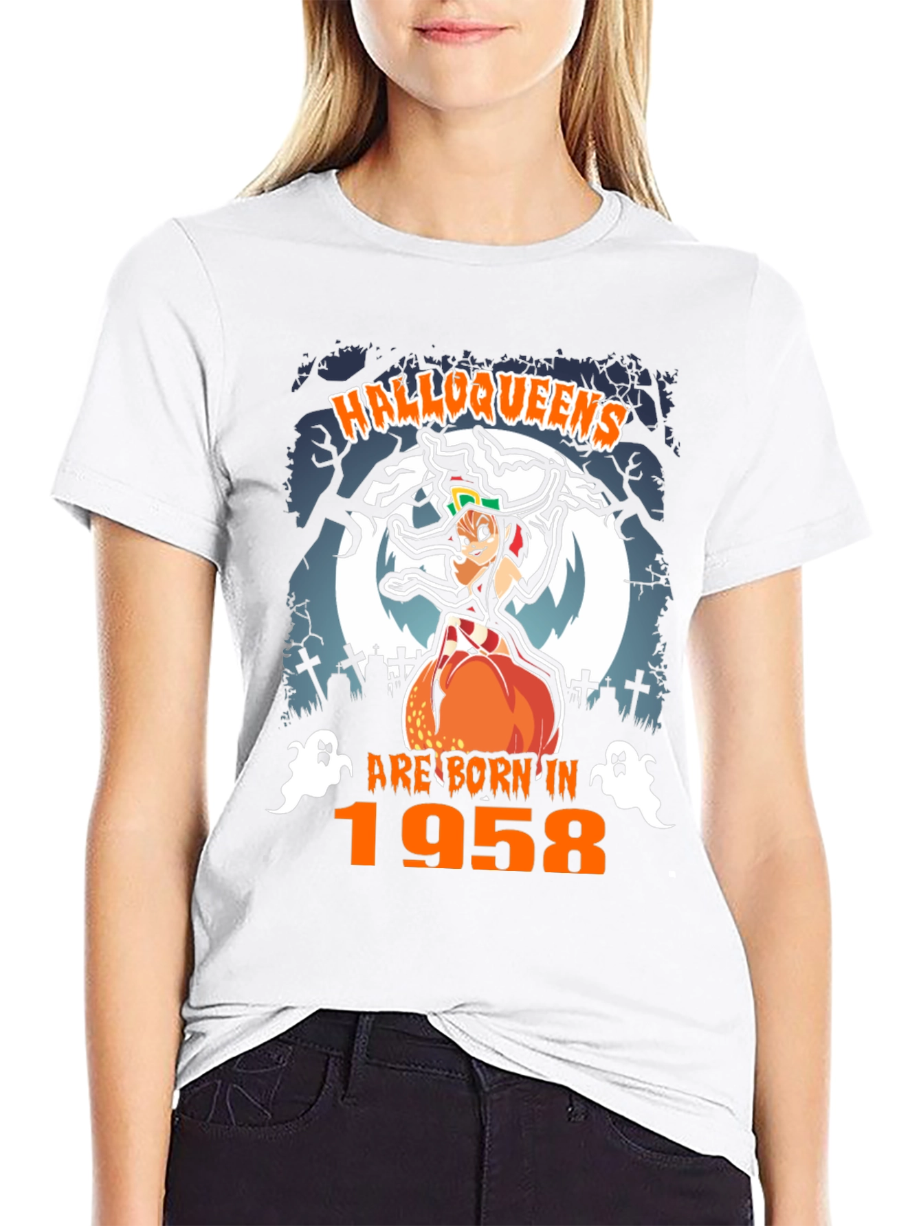 Halloweens Born in 1958 T-Shirt