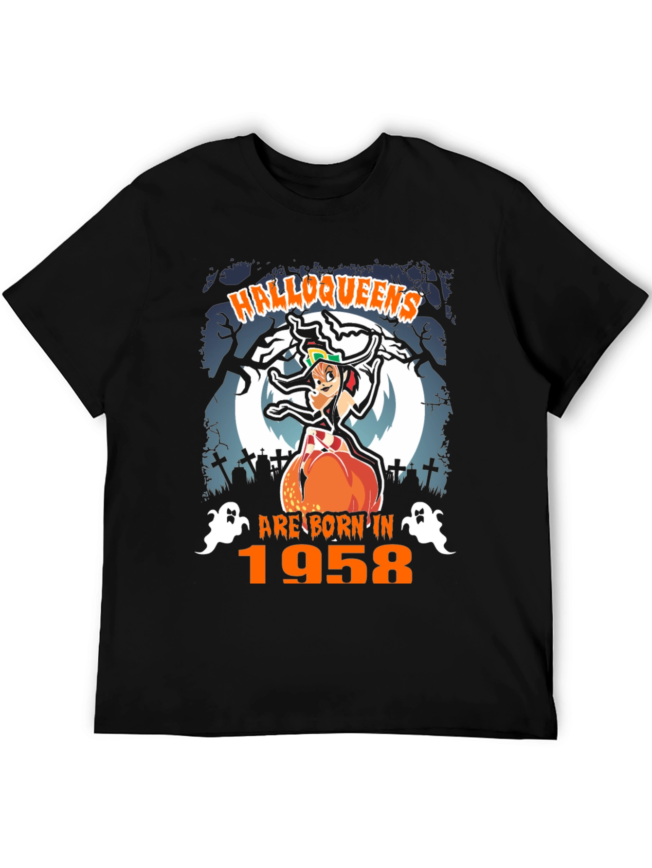 Halloweens Born in 1958 T-Shirt