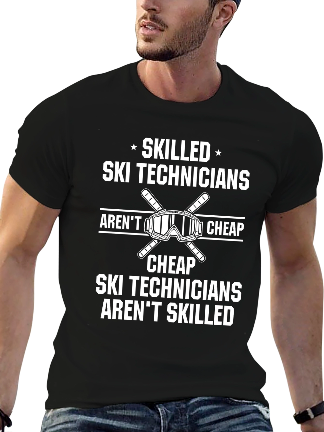 Skilled Ski Technicians Graphic Tee
