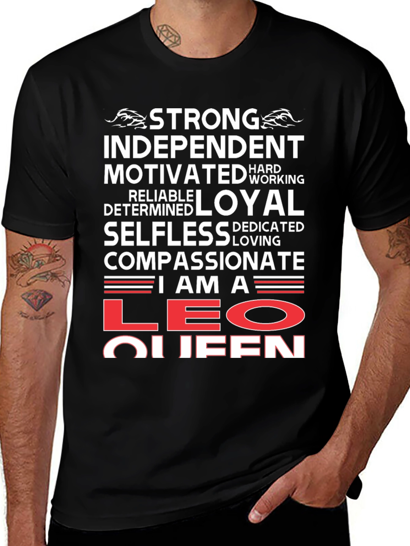 I Am A Leo Queen T-Shirt