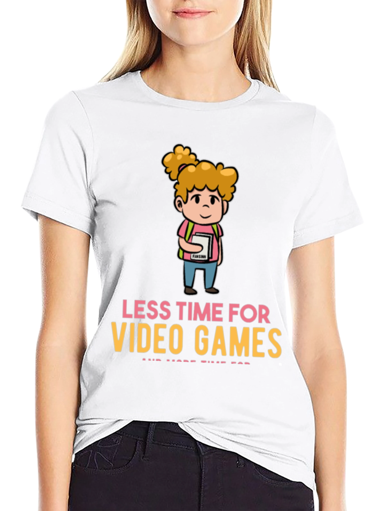 Less Time For Video Games T-Shirt