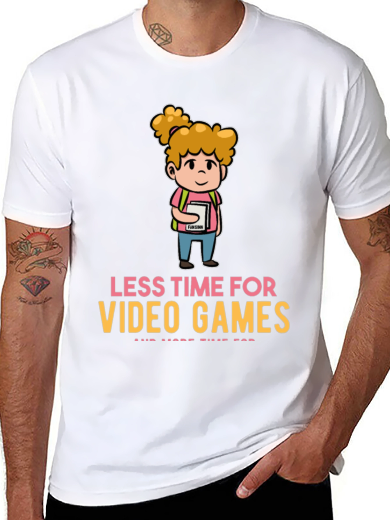 Less Time For Video Games T-Shirt