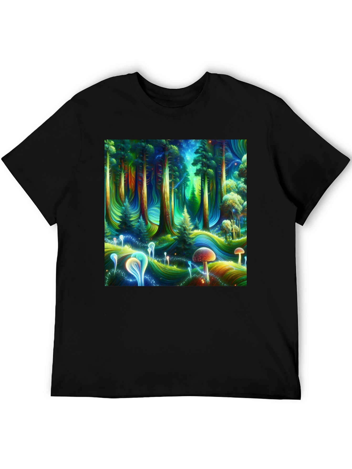 Psychedelic Forest Graphic Tee