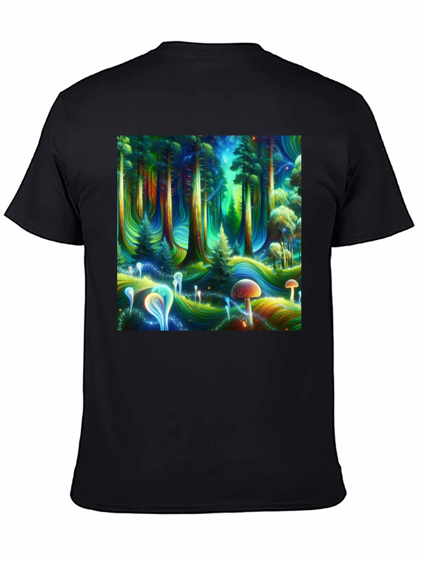 Psychedelic Forest Graphic Tee