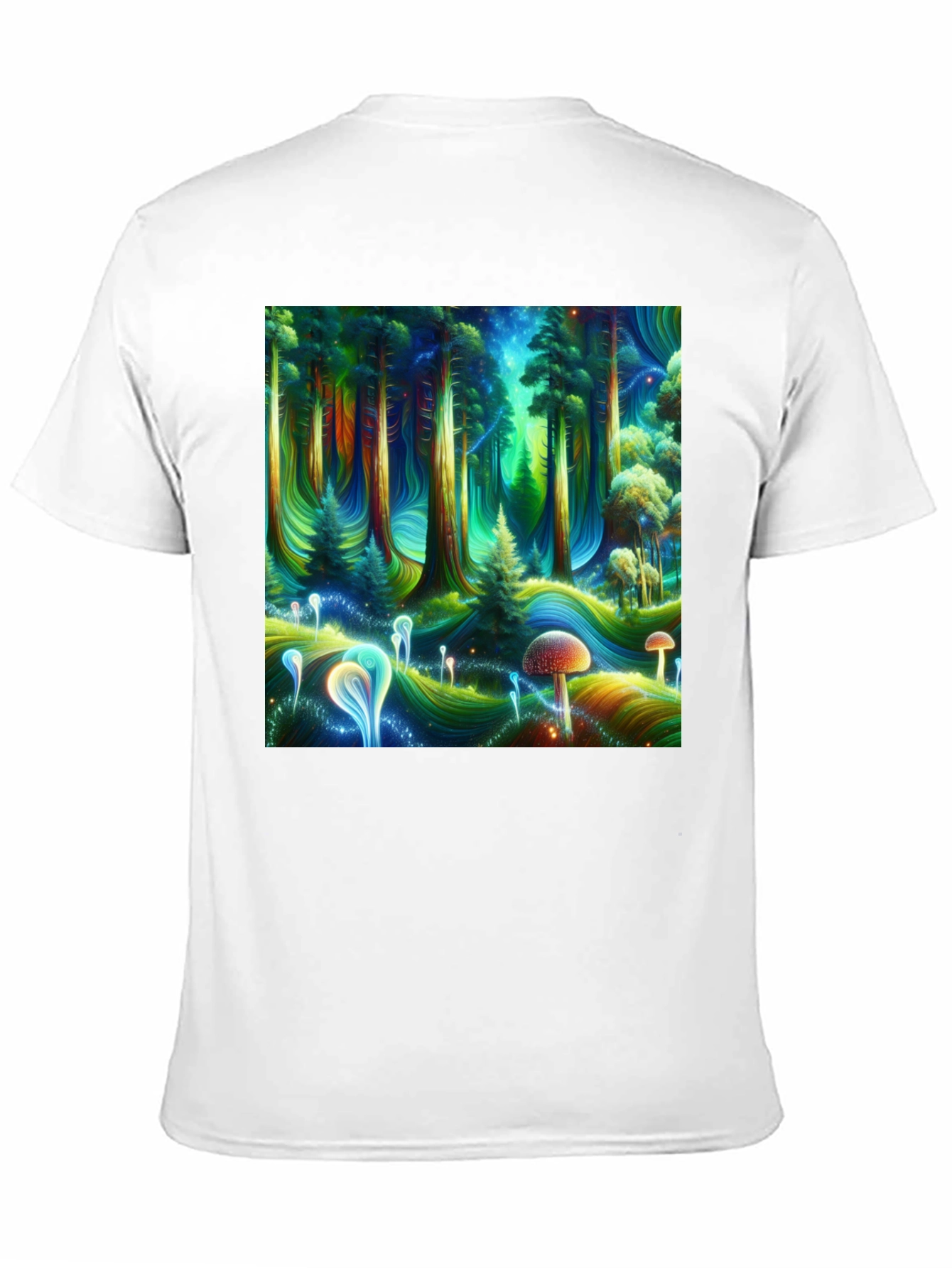 Psychedelic Forest Graphic Tee