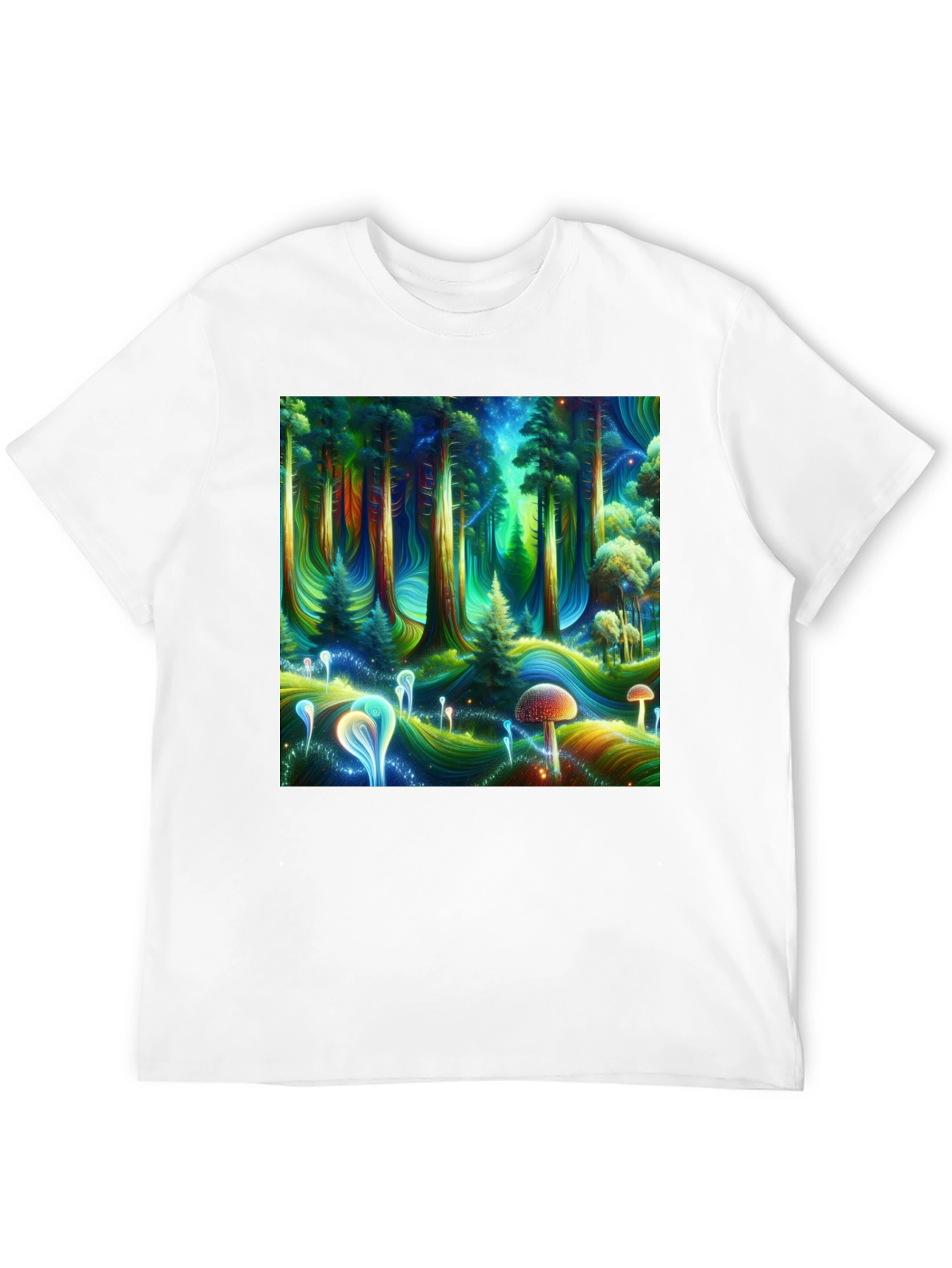 Psychedelic Forest Graphic Tee