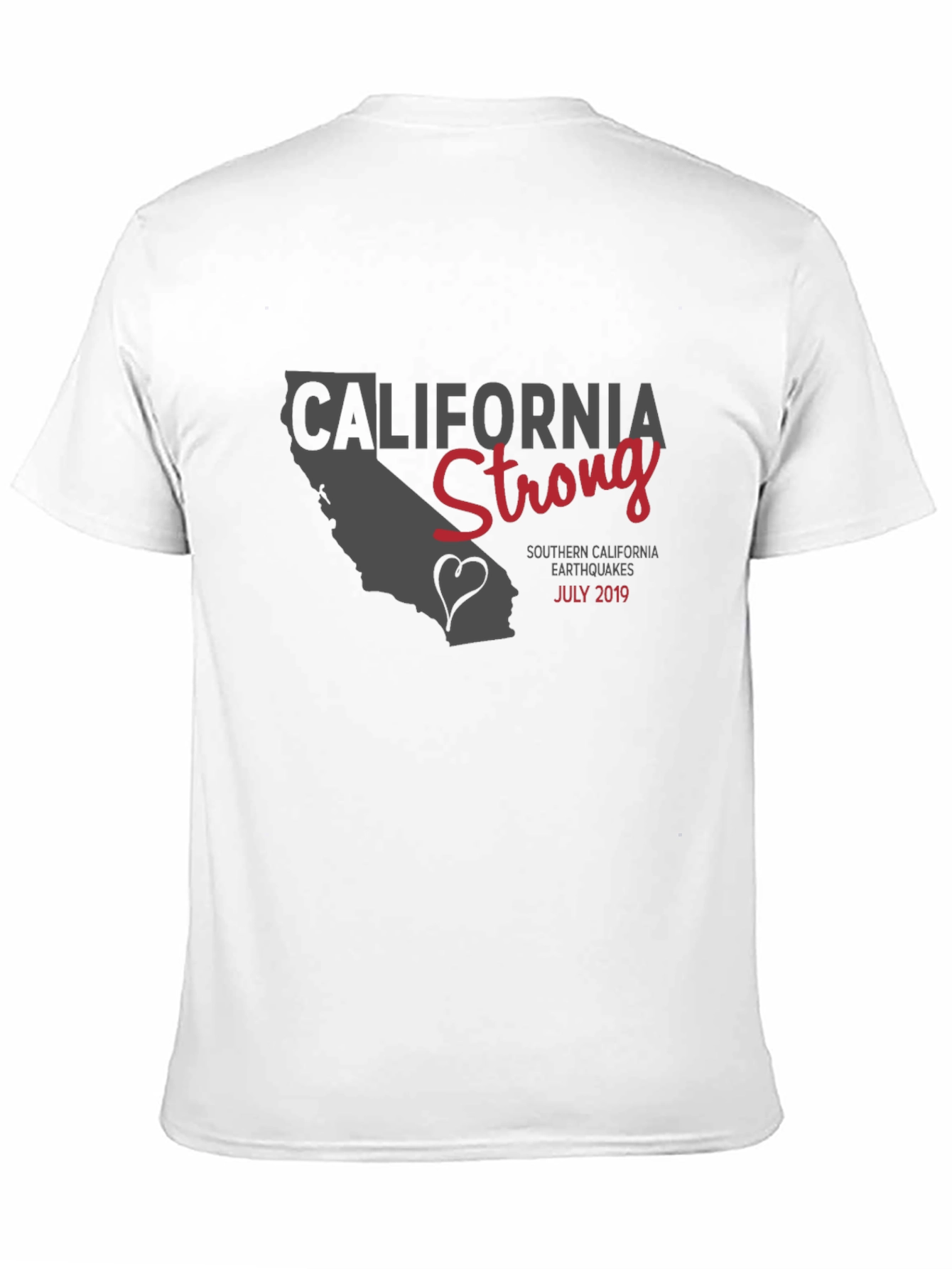 California Strong Earthquake Relief T-Shirt