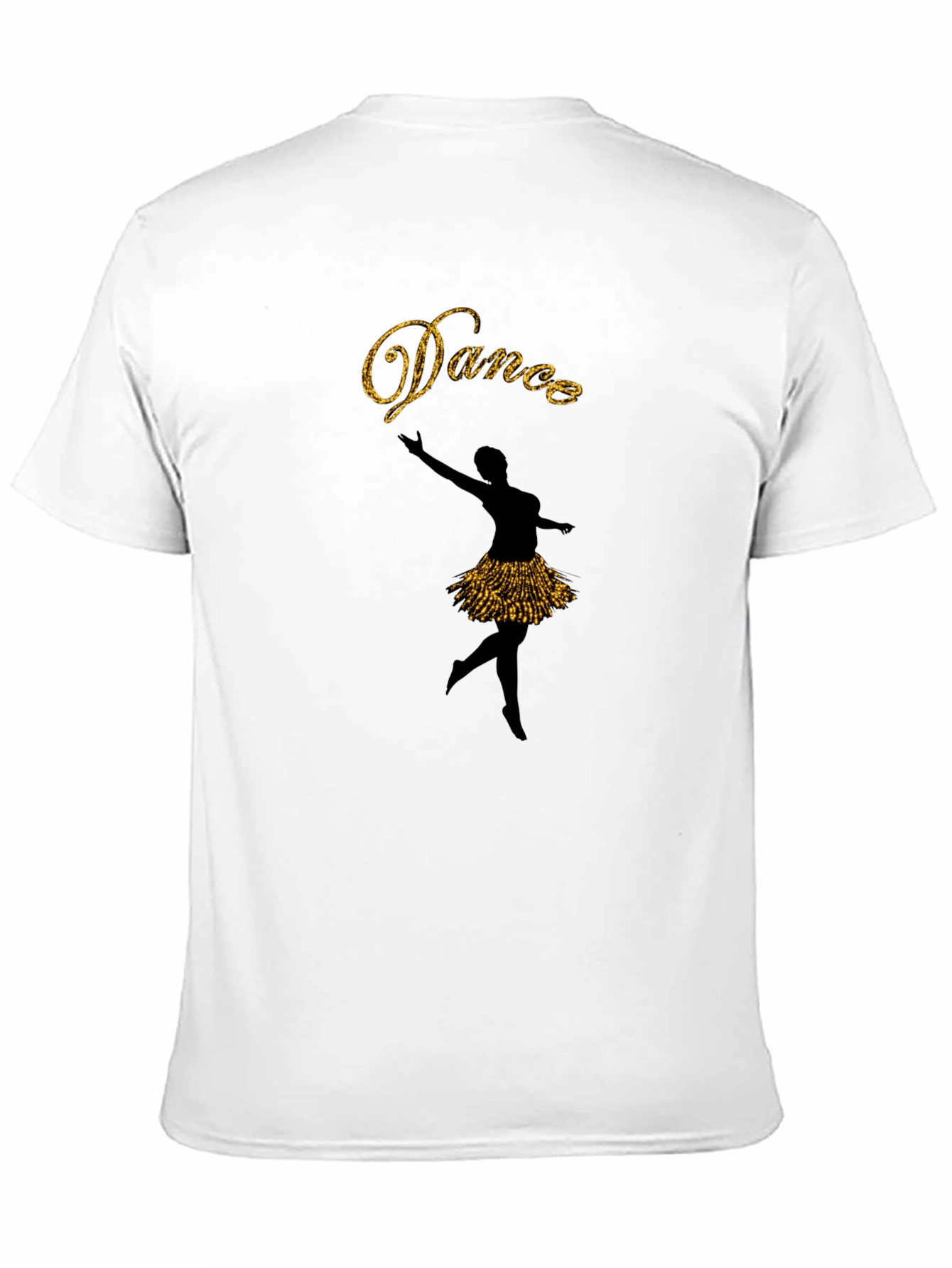 Dance Silhouette Graphic Tee - Black T-Shirt