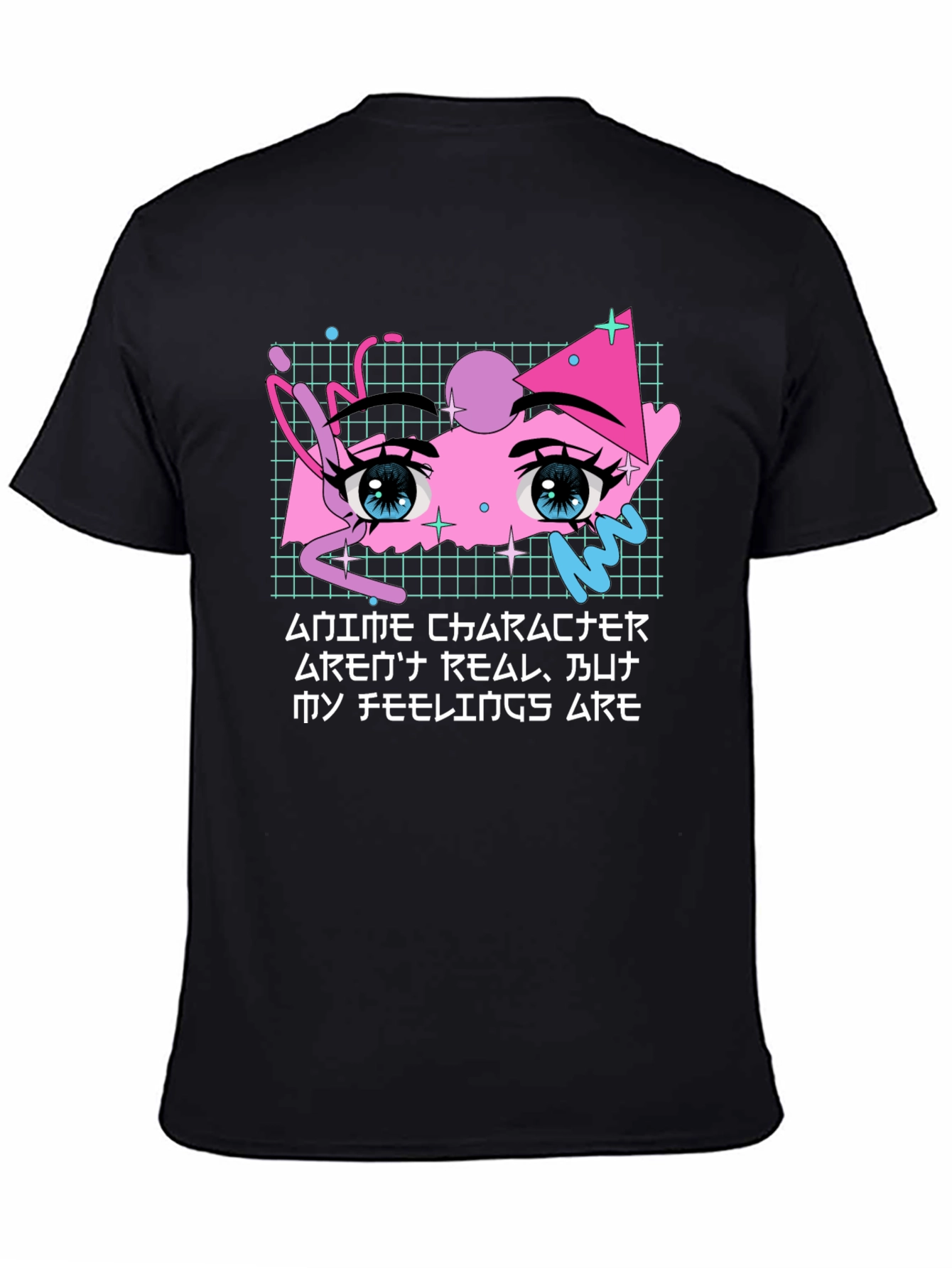 Anime Character Graphic Print T-Shirt