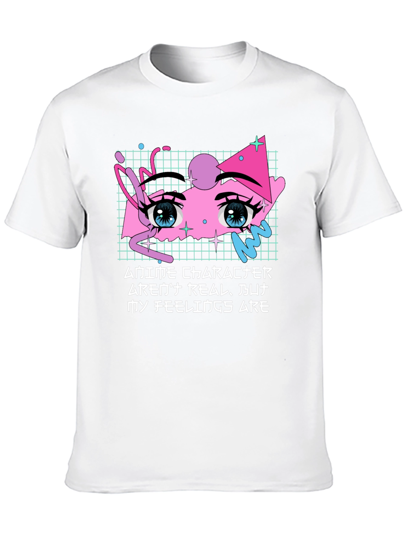 Anime Character Graphic Print T-Shirt